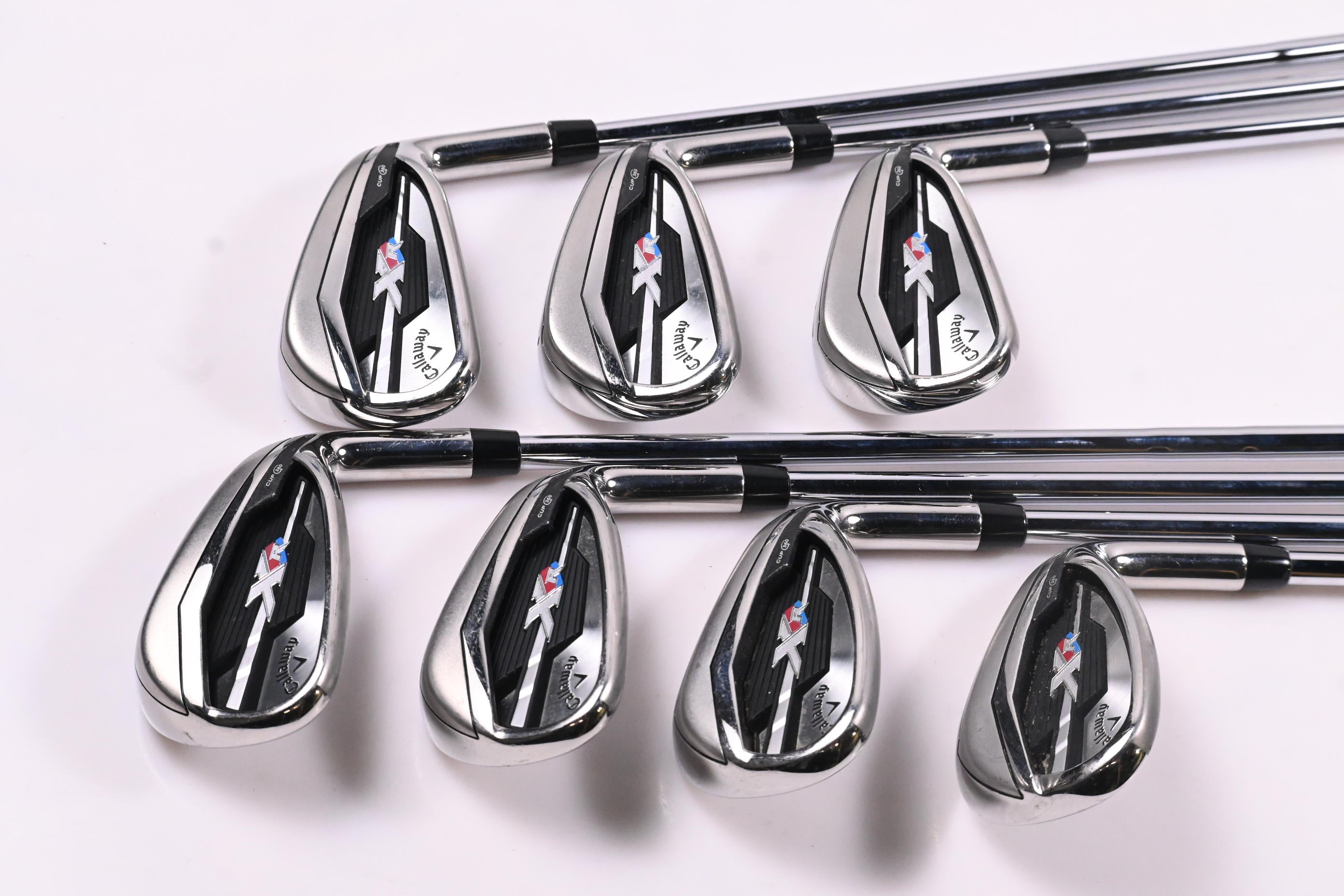 Callaway XR Irons / 5-PW+SW / Regular Flex Speedstep 80 Shafts
