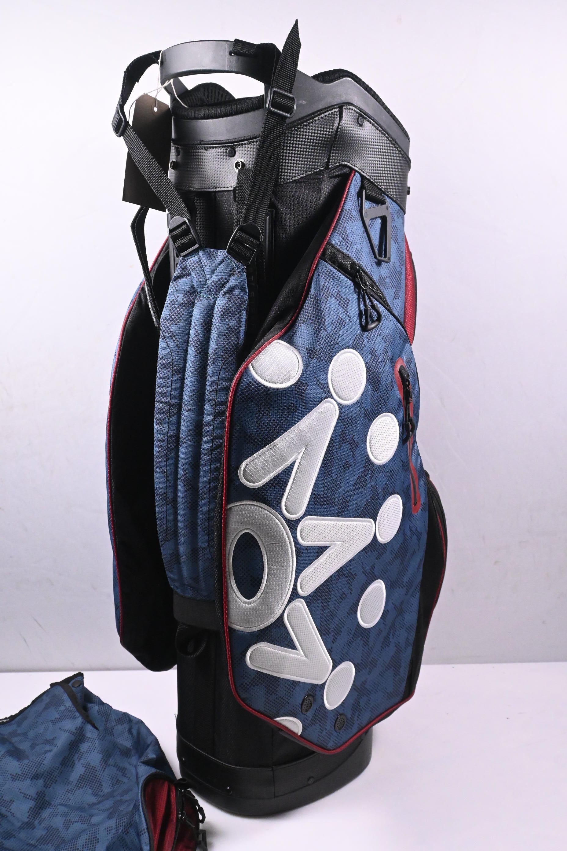 Scotty Cameron Circle T Explorer USA Cart Bag / 4-Way Divider / Blue, Maroon