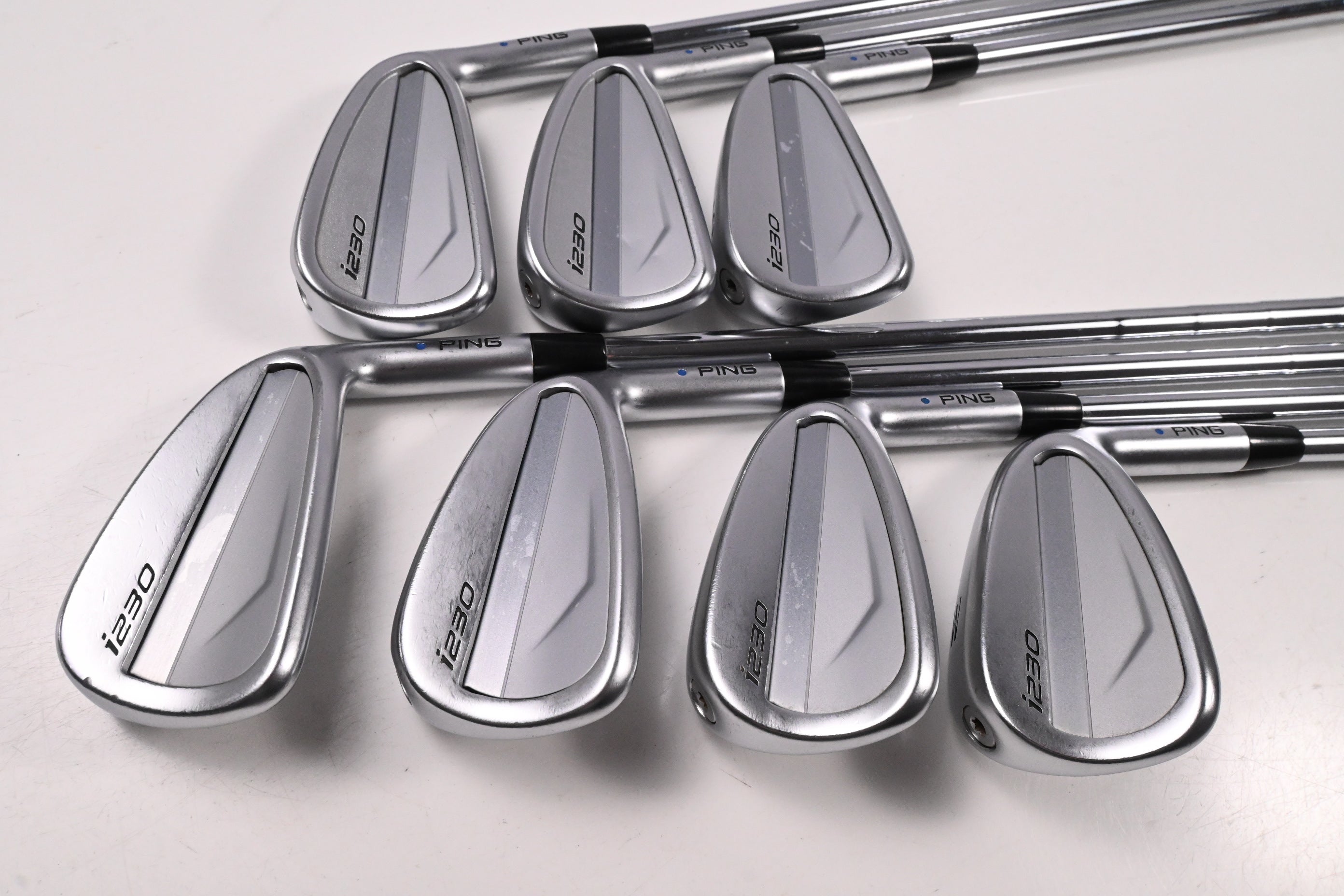 Ping i230 Irons / 4-PW / Blue Dot / X-Flex N.S.Pro Modus3 Tour 105 Shafts