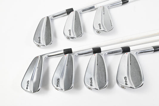 Ping Blueprint Irons / 4-PW / Red Dot / Stiff Flex Matrix Ozik Program 95 Shafts