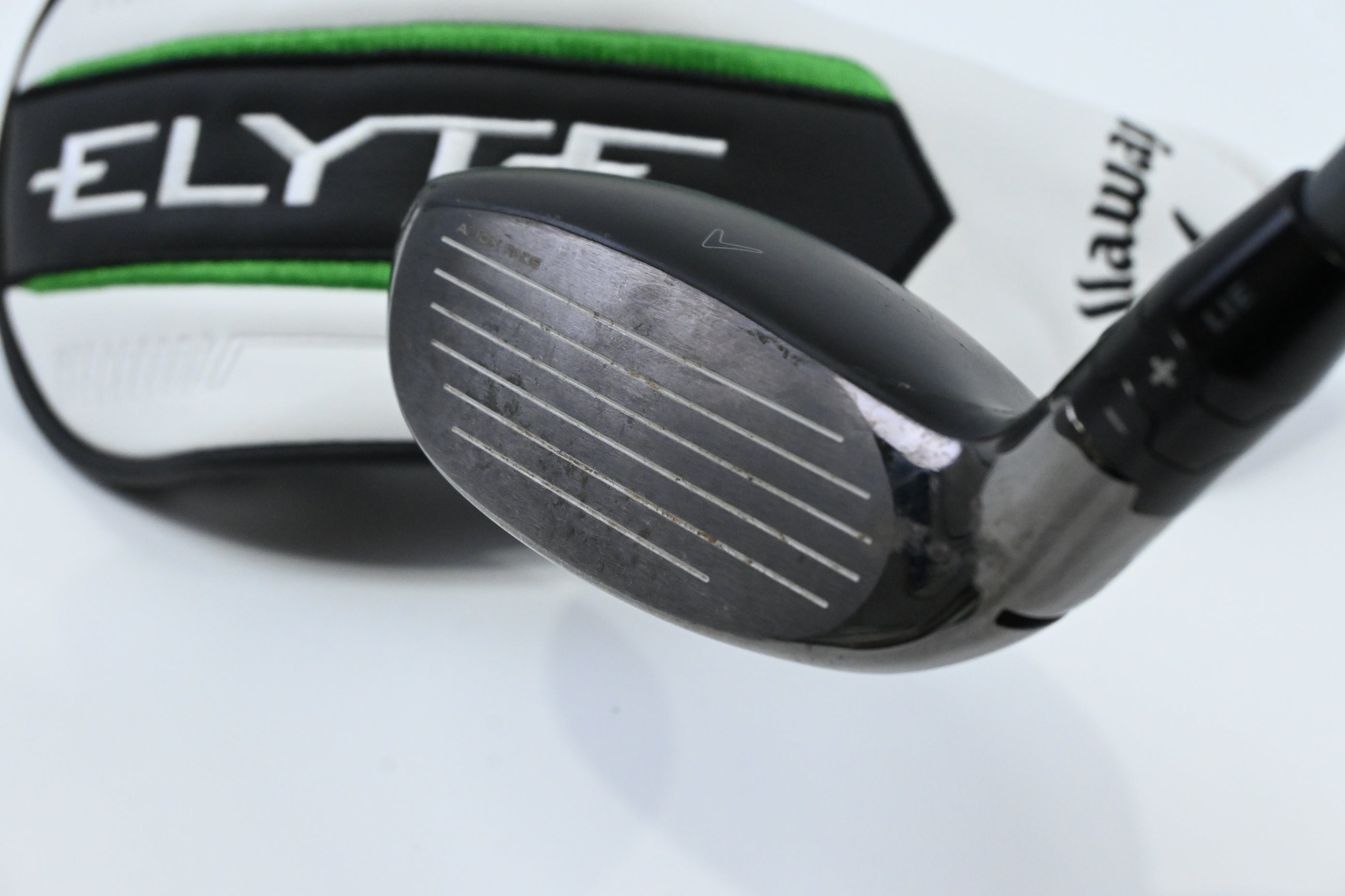 Callaway Elyte #4 Hybrid / 22 Degree / Stiff Flex Denali Charcoal 70 Shaft