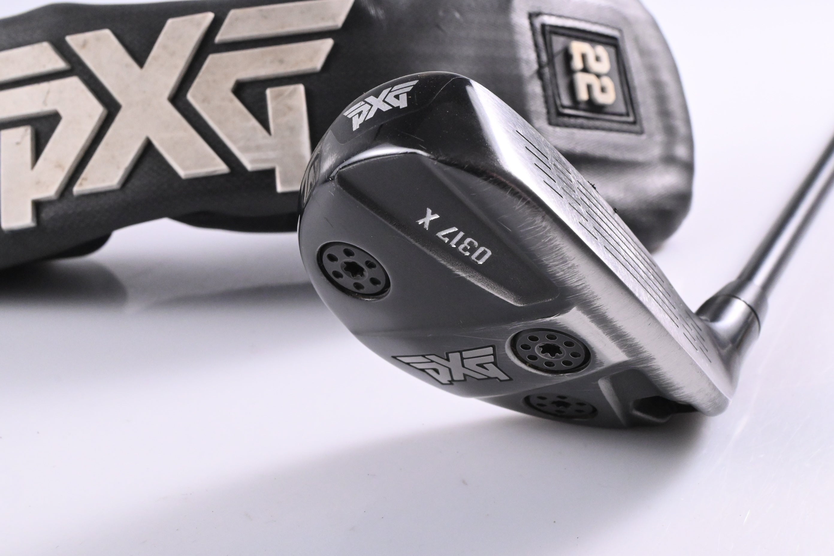 PXG 0317 X Proto #4 Hybrid / 22 Degree / Stiff Flex MMT 80 Shaft