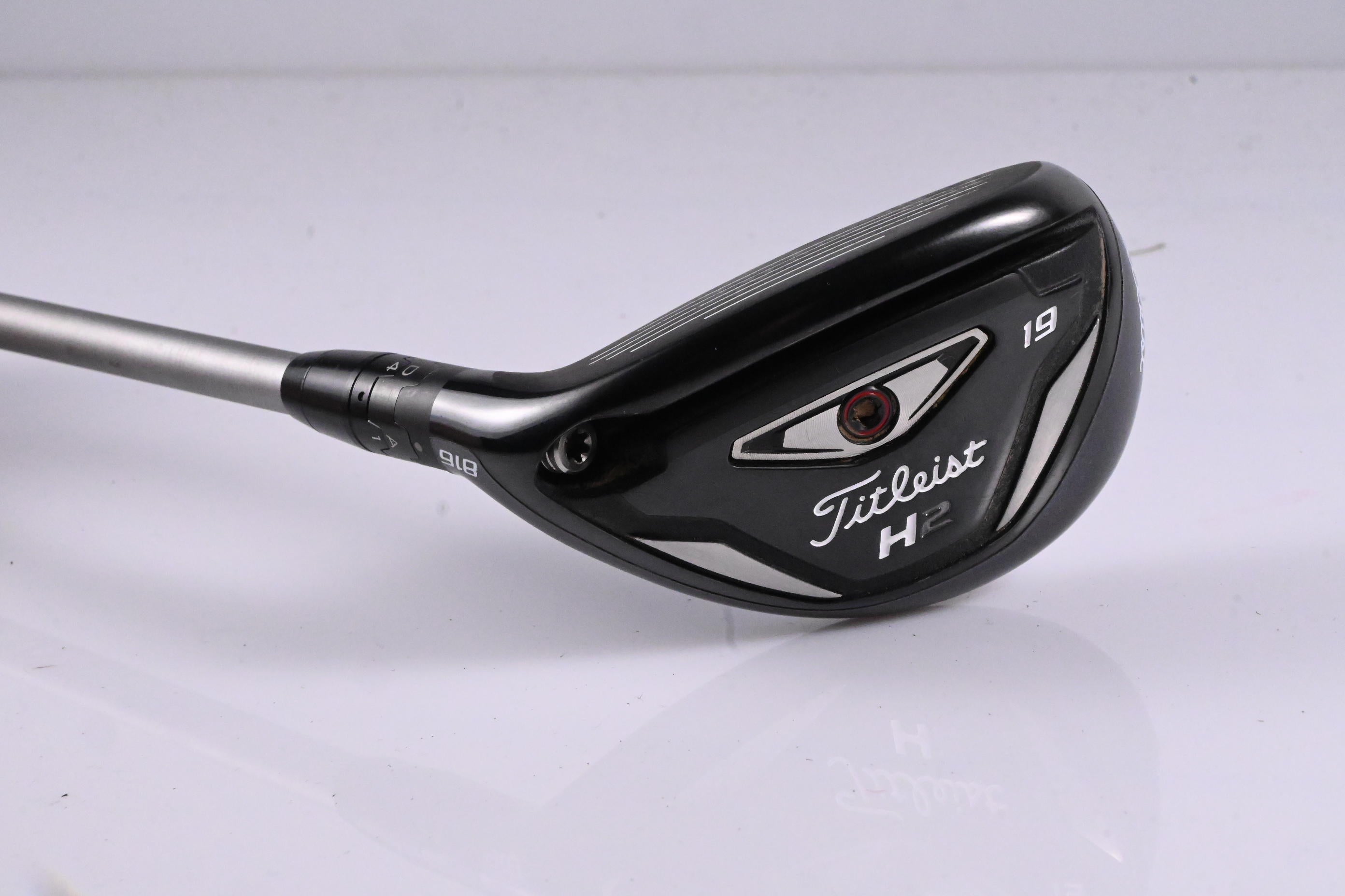 Left Hand Titleist 816 H2 #3 Hybrid / 19 Degree / Lite Flex Diamana M+ Red 60