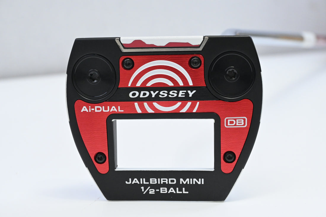 Odyssey Ai-Dual Jailbird Mini 1/2 Ball Putter / 33 Inch