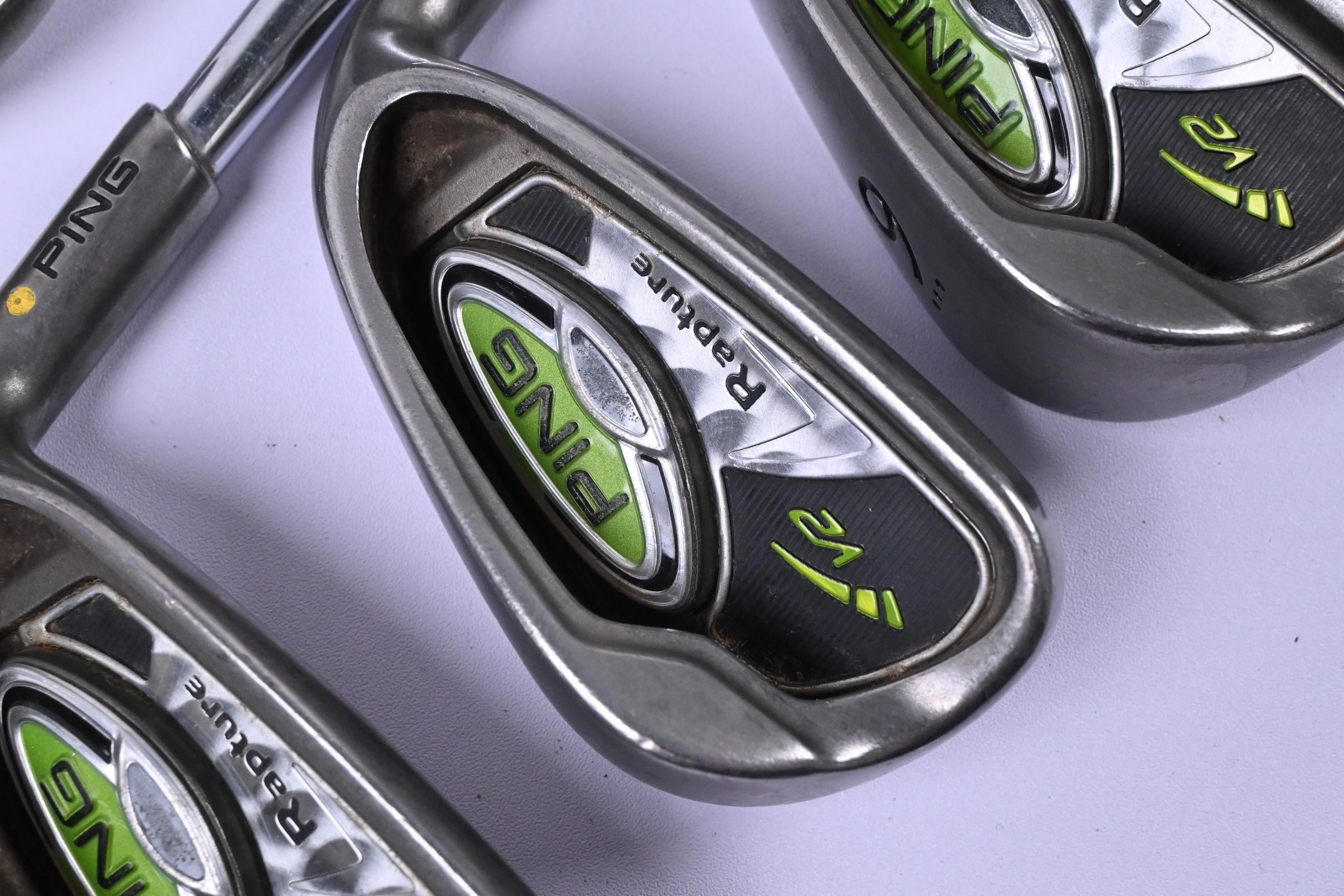 Ping Rapture V2 Irons / 4-PW / Yellow Dot / Regular Flex Ping AWT Shafts