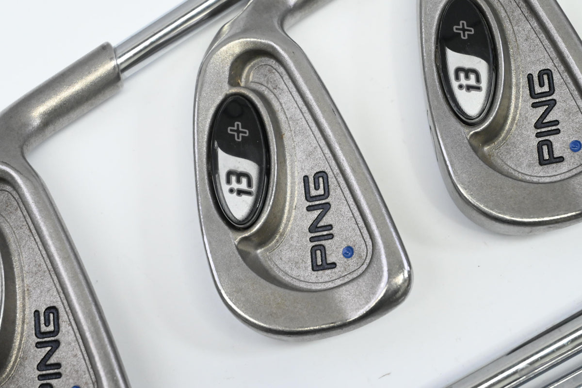 Ping i3+ Irons / 3-PW / Blue Dot / Stiff Flex Ping Shafts