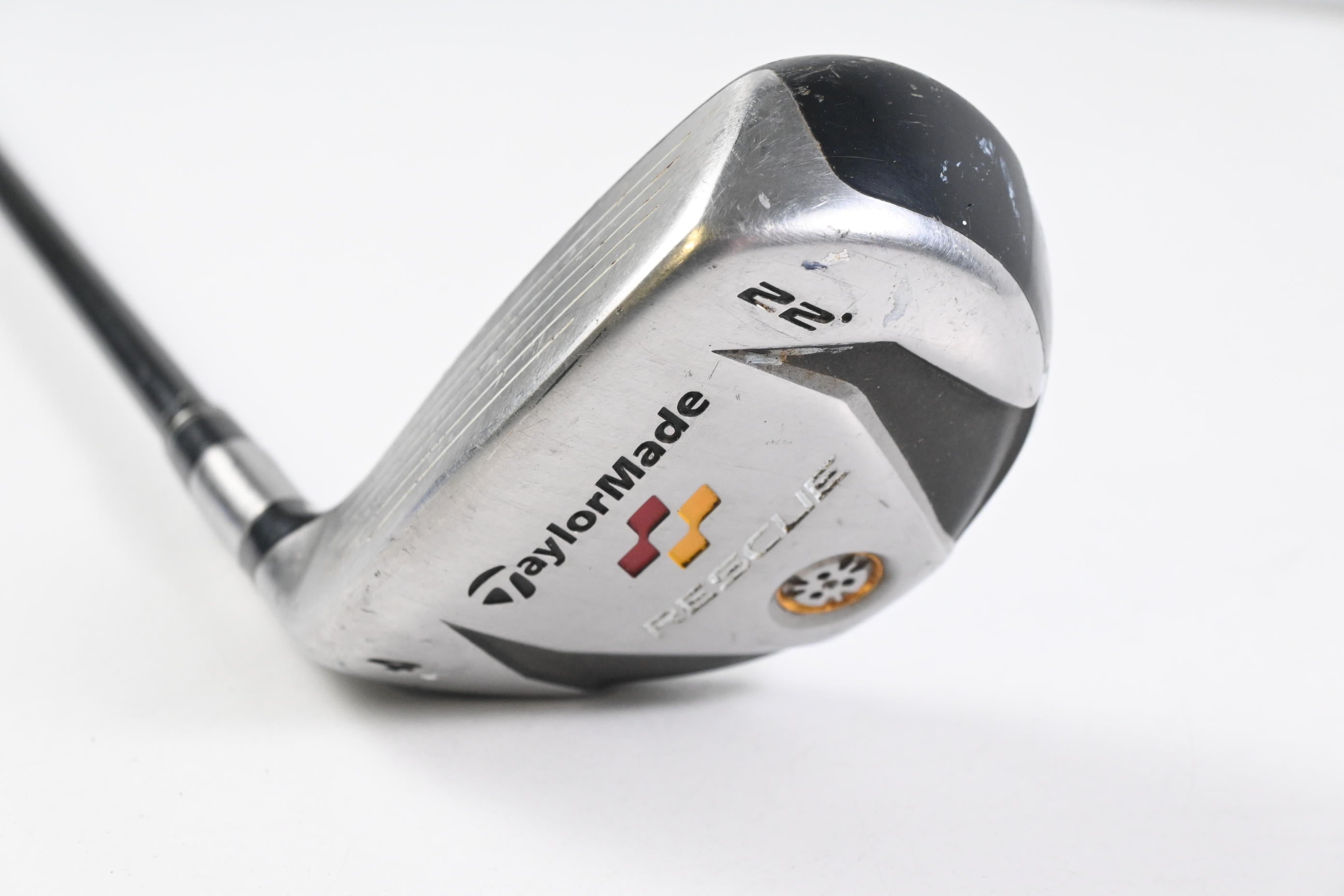 Left Hand Taylormade Rescue 2009 #4 Hybrid / 22 Degree / Regular Flex REAX 65