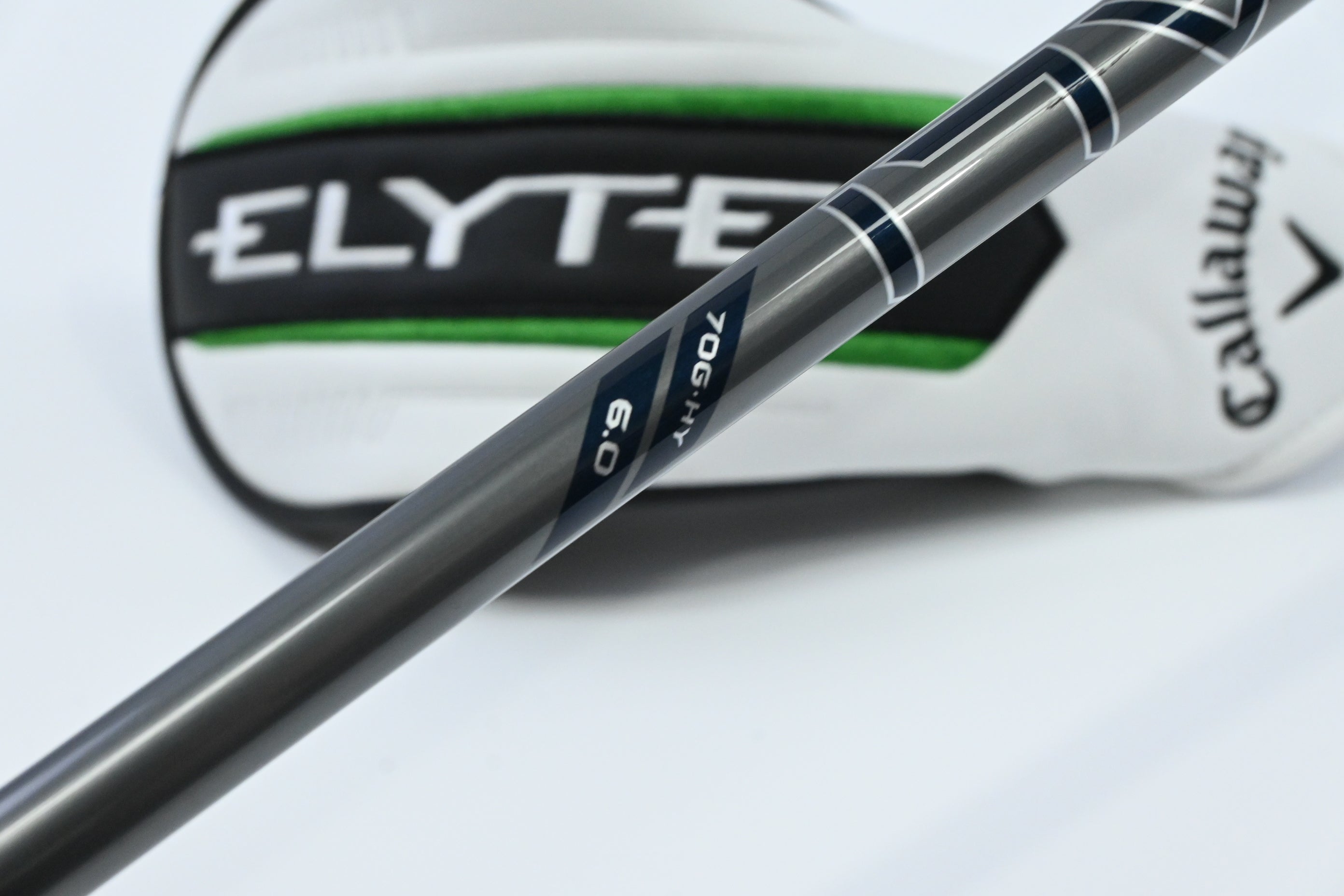 Callaway Elyte #4 Hybrid / 22 Degree / Stiff Flex Denali Charcoal 70 Shaft