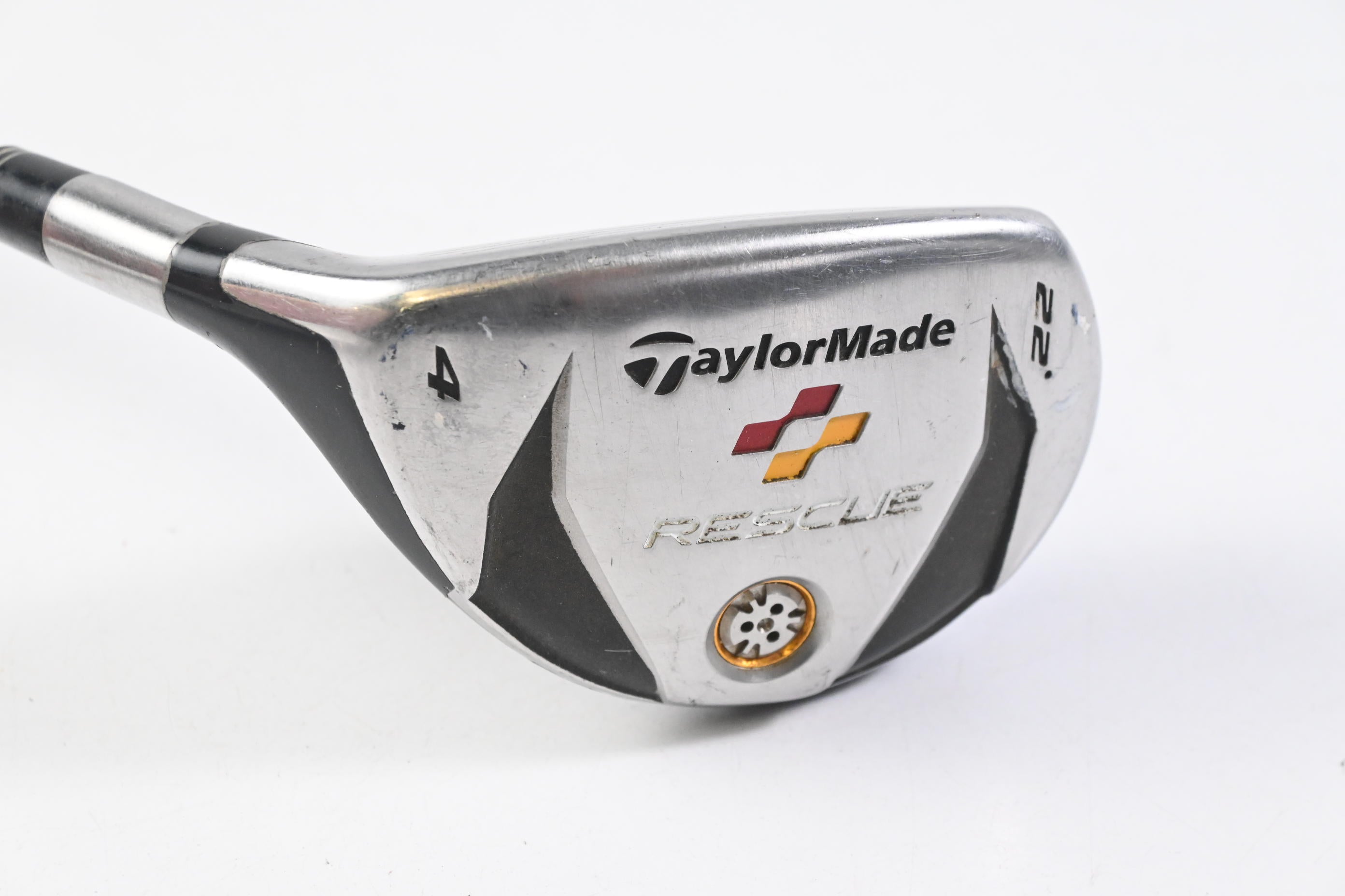 Left Hand Taylormade Rescue 2009 #4 Hybrid / 22 Degree / Regular Flex REAX 65