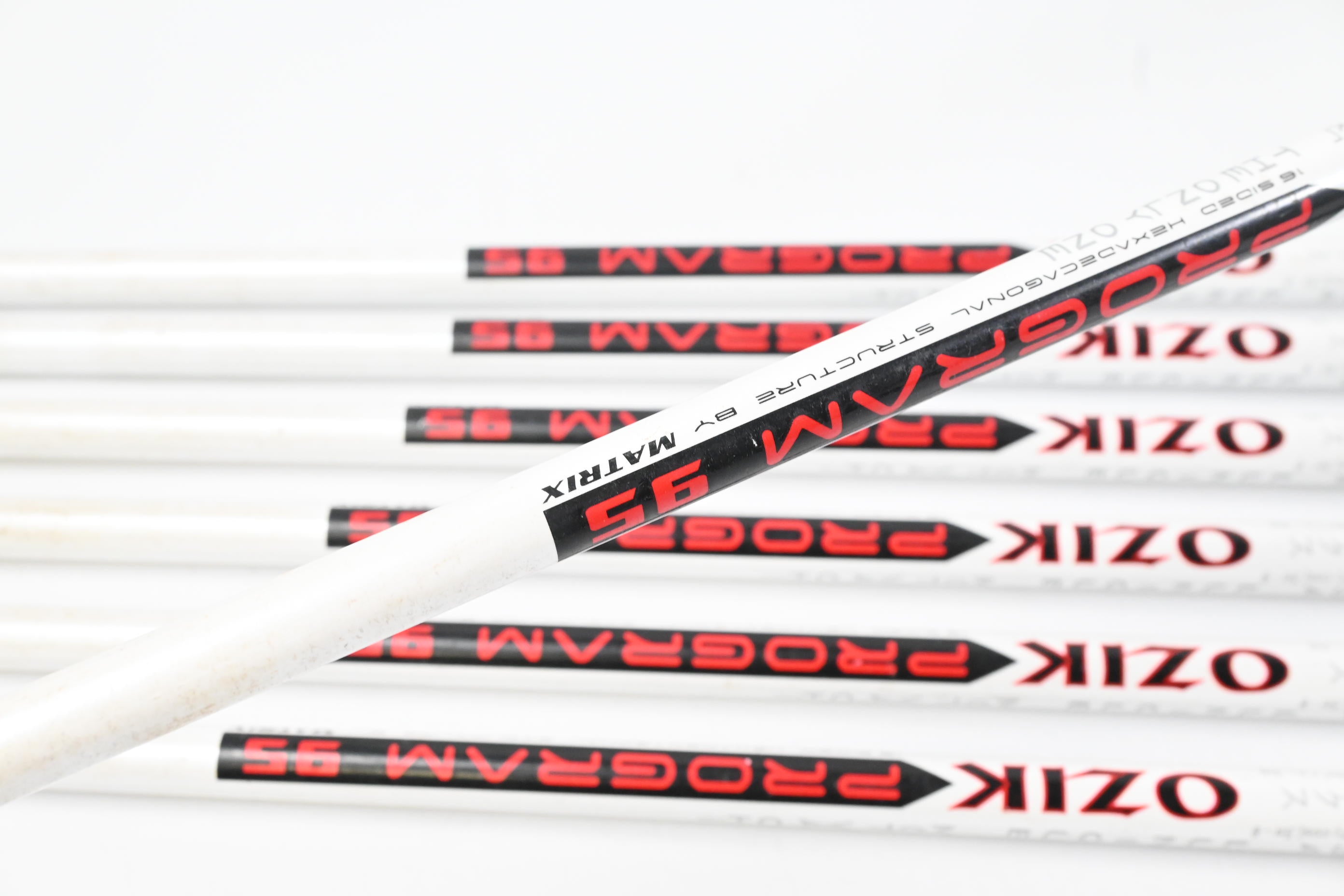Ping Blueprint Irons / 4-PW / Red Dot / Stiff Flex Matrix Ozik Program 95 Shafts