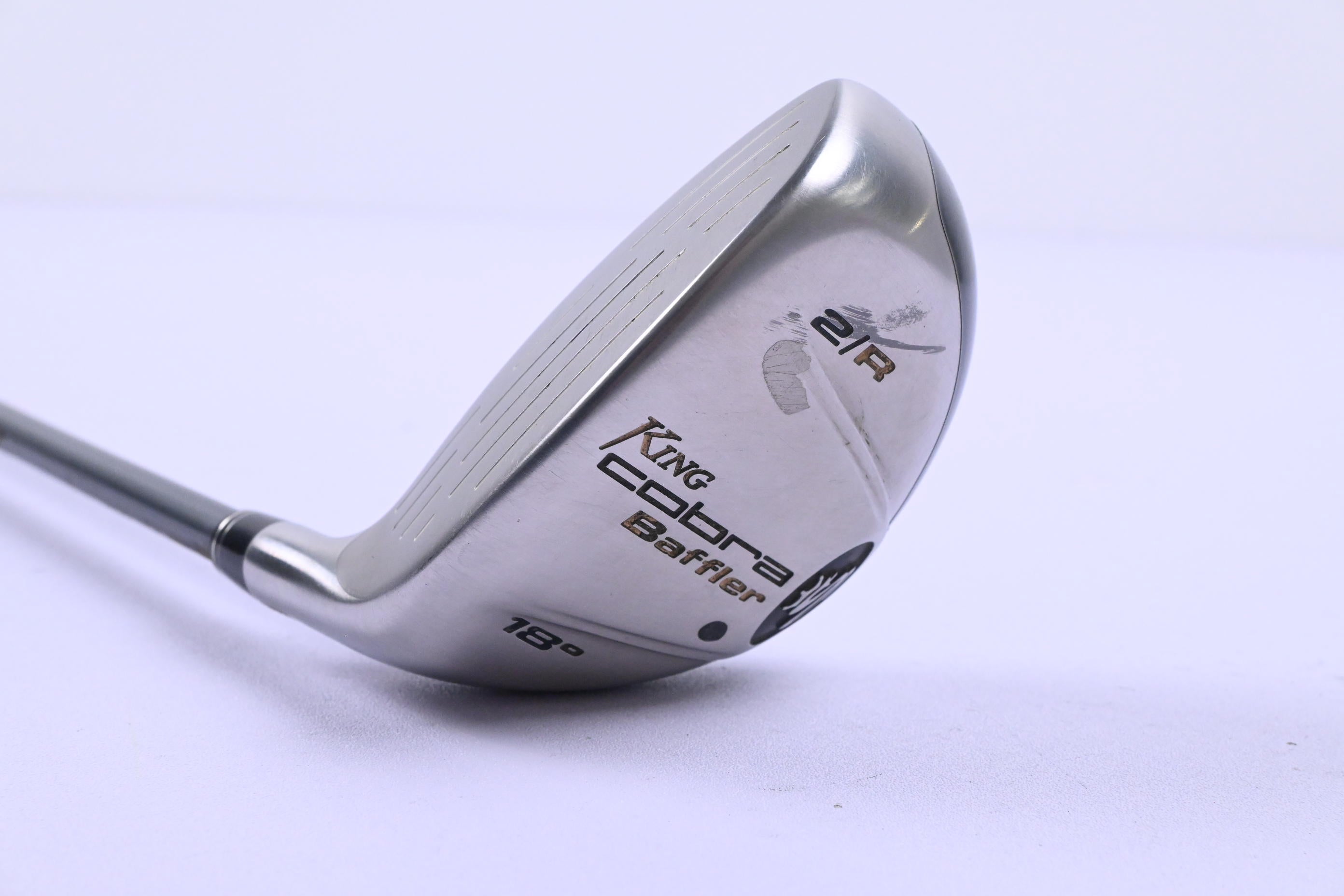 Left Hand Cobra Baffler #2 Hybrid / 18 Degree / Stiff Flex Aldila NV-HL 65 Shaft