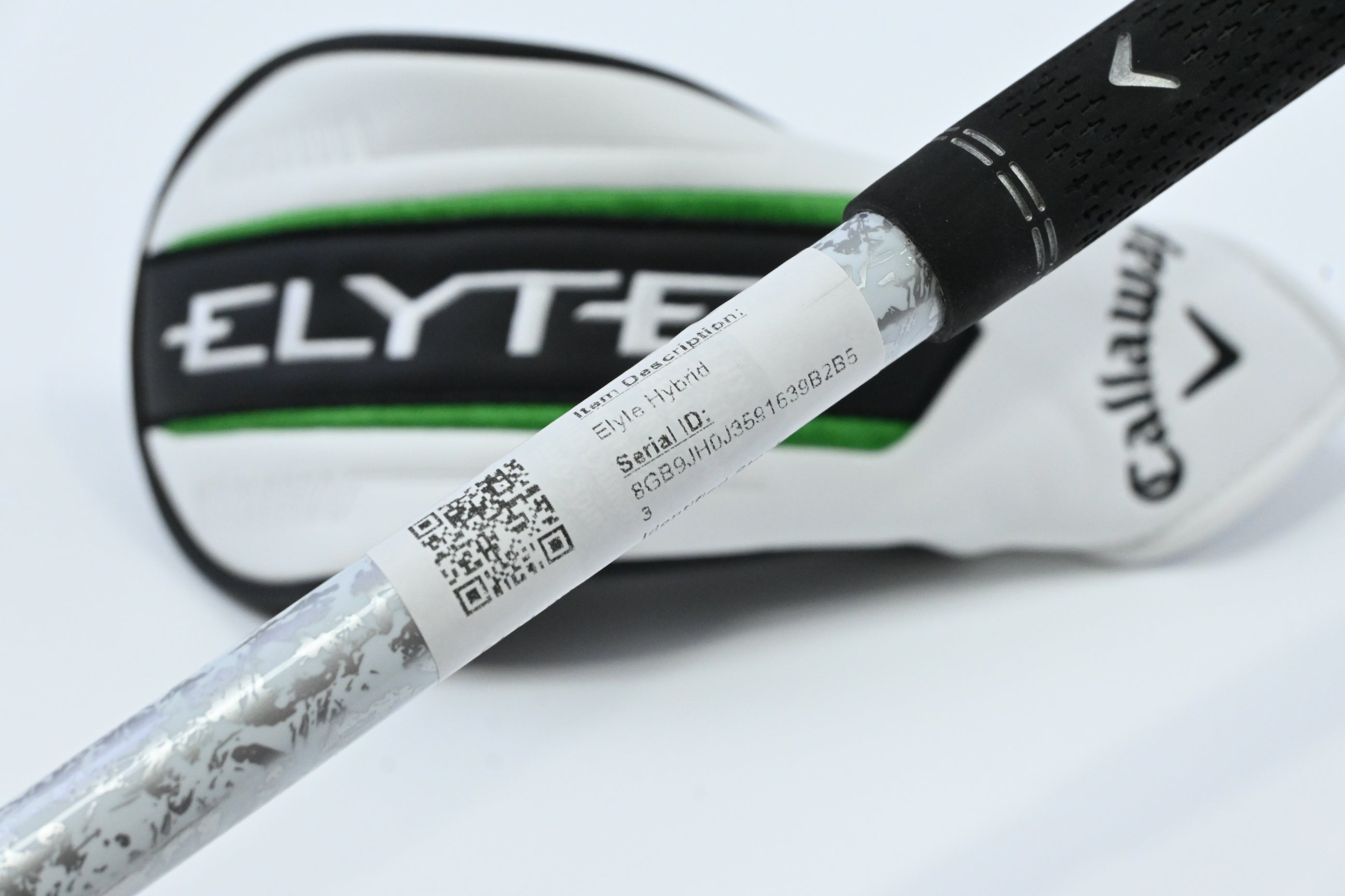 Callaway Elyte #4 Hybrid / 22 Degree / Stiff Flex Denali Charcoal 70 Shaft