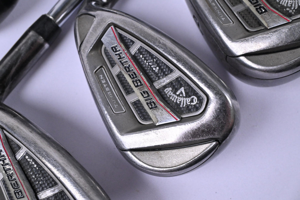 Callaway Big Bertha OS 2017 Irons / 5-PW+GW / Stiff Flex XP 105 ST15 S300 Shafts