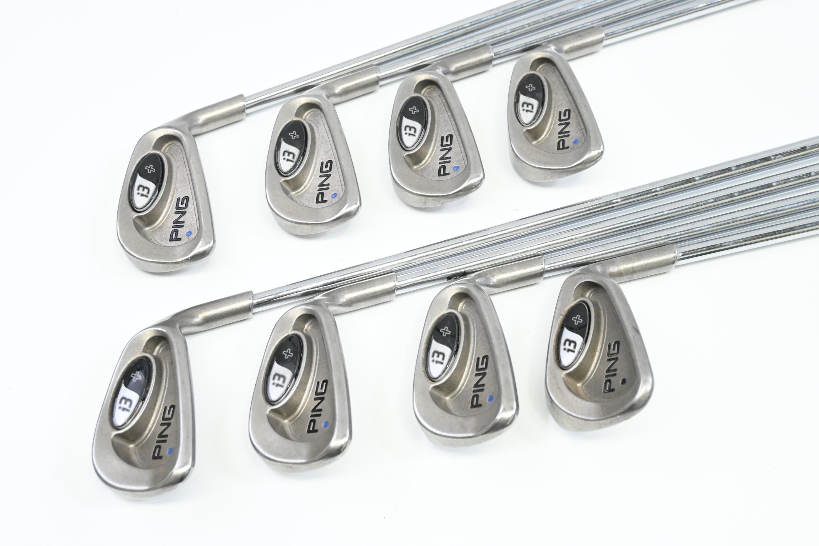 Ping i3+ Irons / 3-PW / Blue Dot / Stiff Flex Ping Shafts
