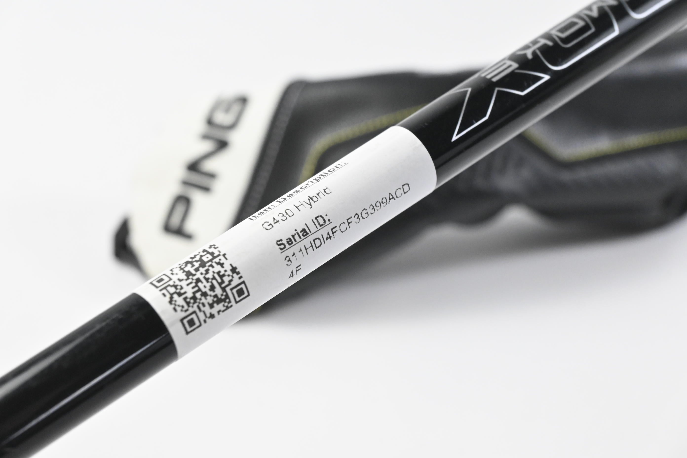 Ping G430 #3 Hybrid / 19 Degree / Stiff Flex HZRDUS Smoke Red RDX 80 Shaft