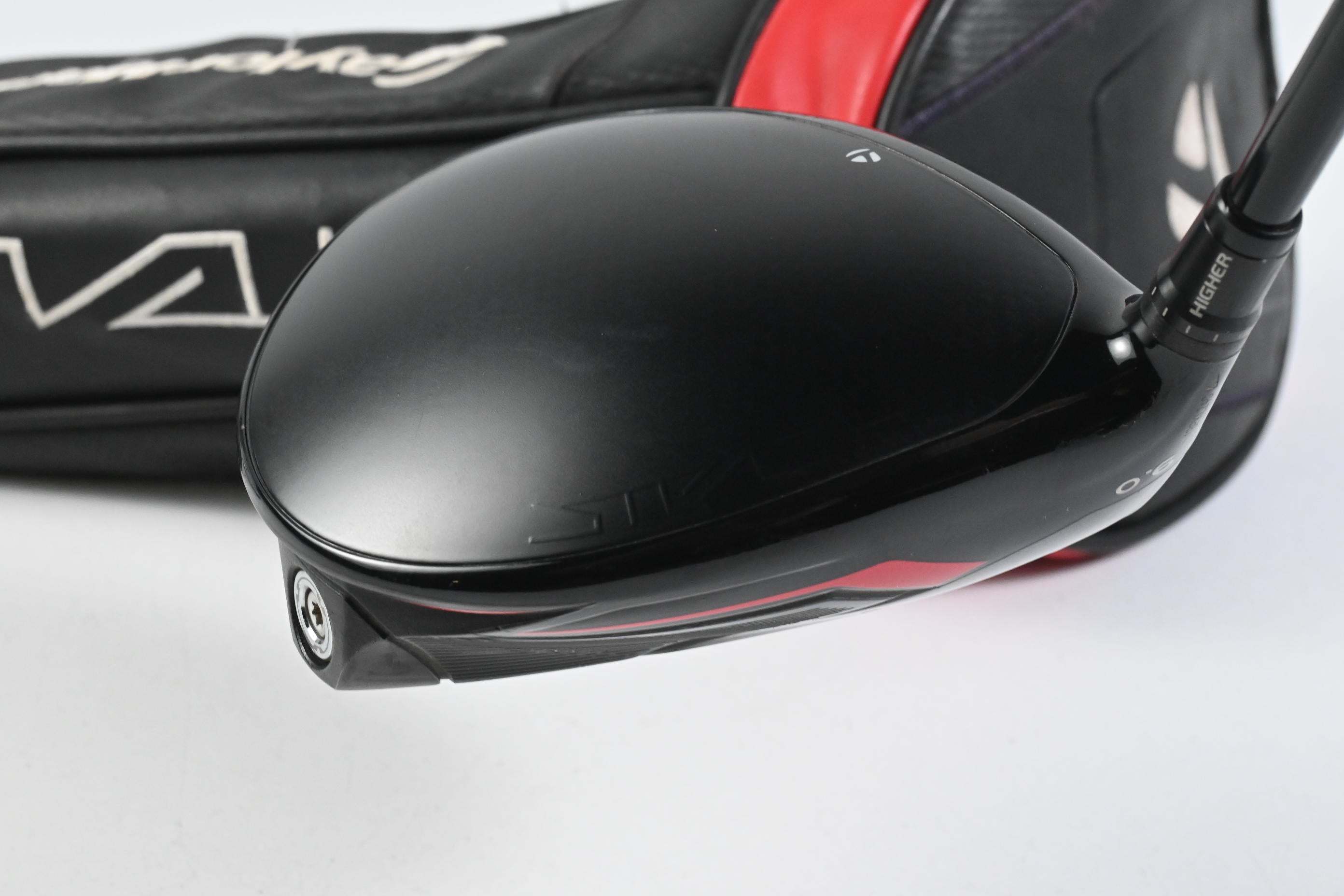 Left Hand Taylormade Stealth Driver / 9 Degree / Regular Flex HZRDUS Smoke RDX