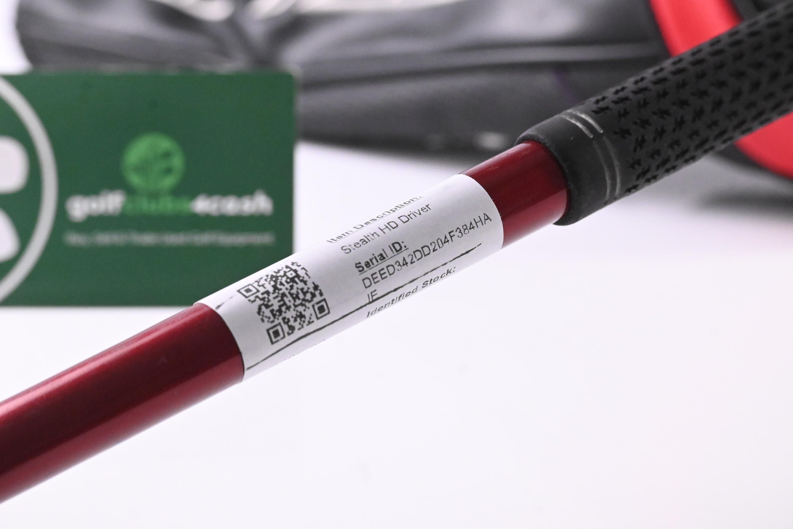 Taylormade Stealth HD Driver / 12 Degree / Regular Flex HZRDUS Smoke Red RDX 60