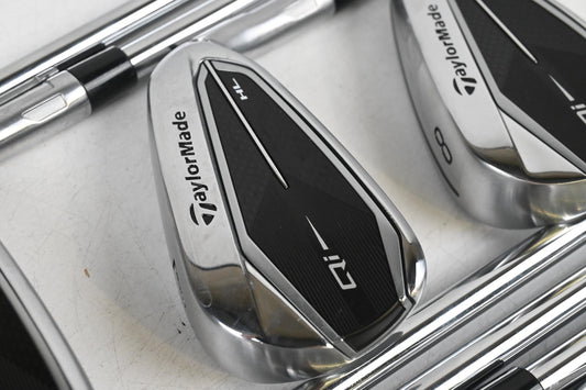 Taylormade Qi Irons / 5-PW+GW+SW+LW / Regular Flex KBS MAX LITE Shafts