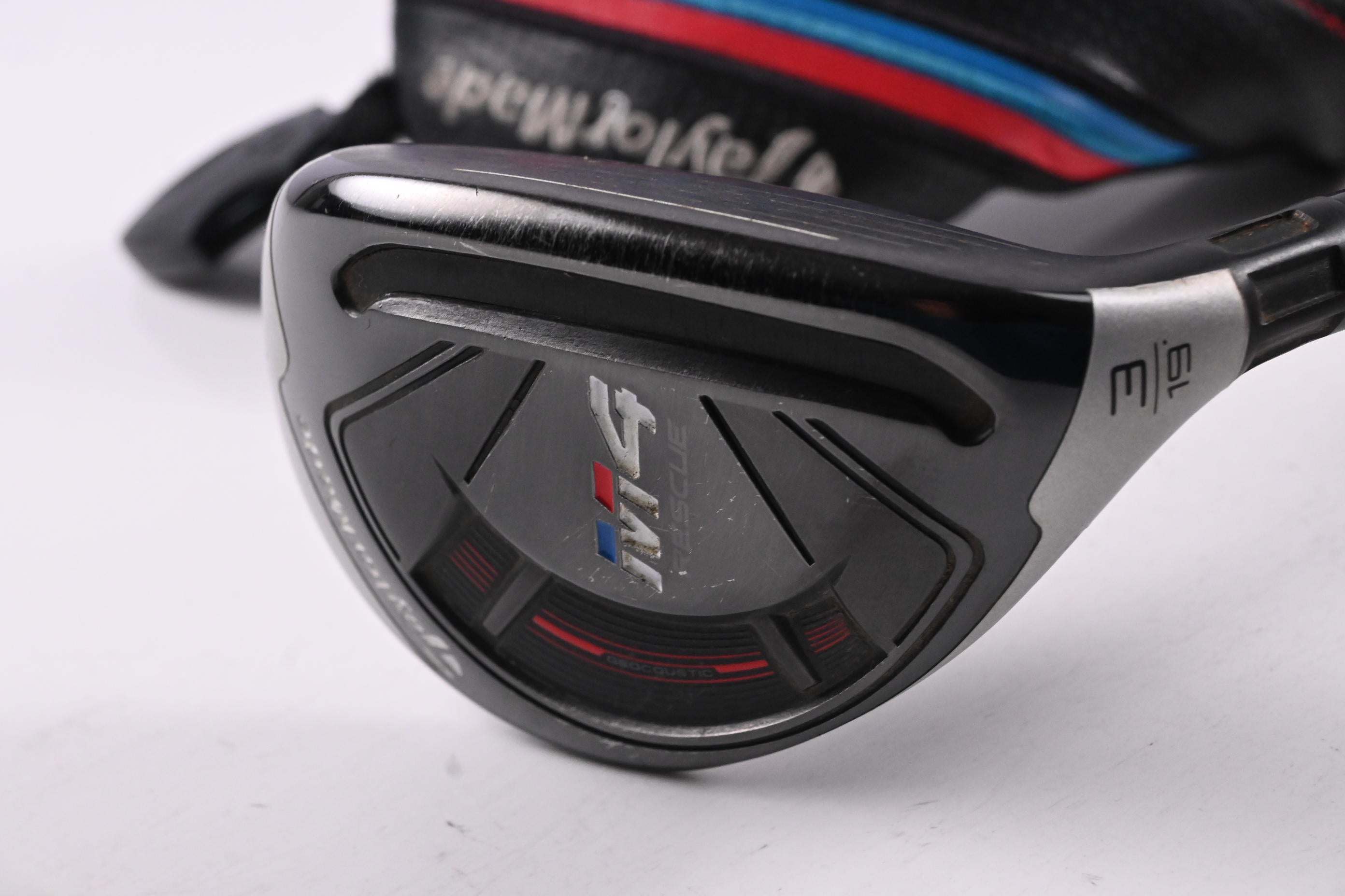 Taylormade M4 #3 Hybrid / 19 Degree / Stiff Flex Tensei CK Blue 80 Shaft