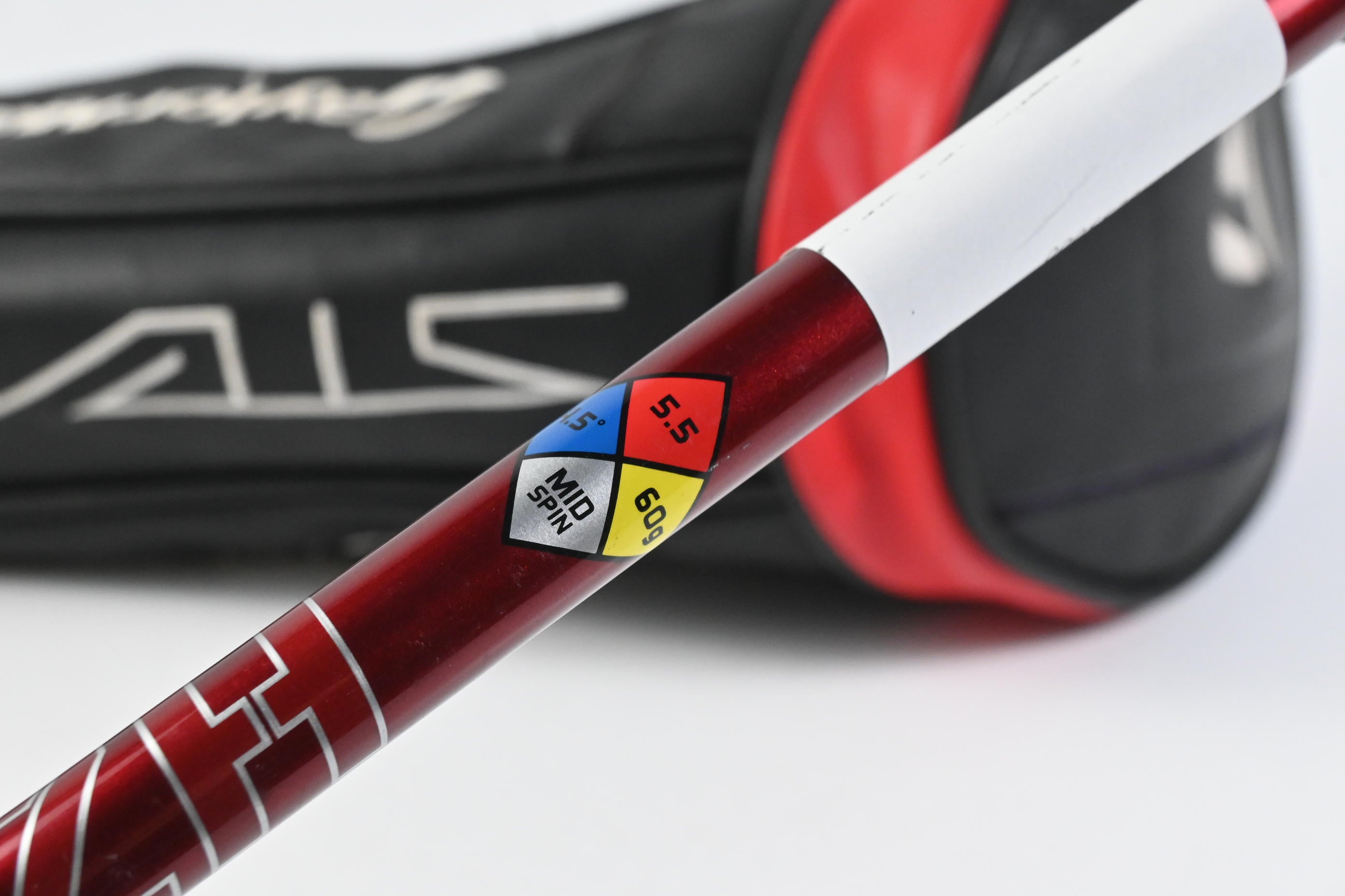 Left Hand Taylormade Stealth Driver / 9 Degree / Regular Flex HZRDUS Smoke RDX