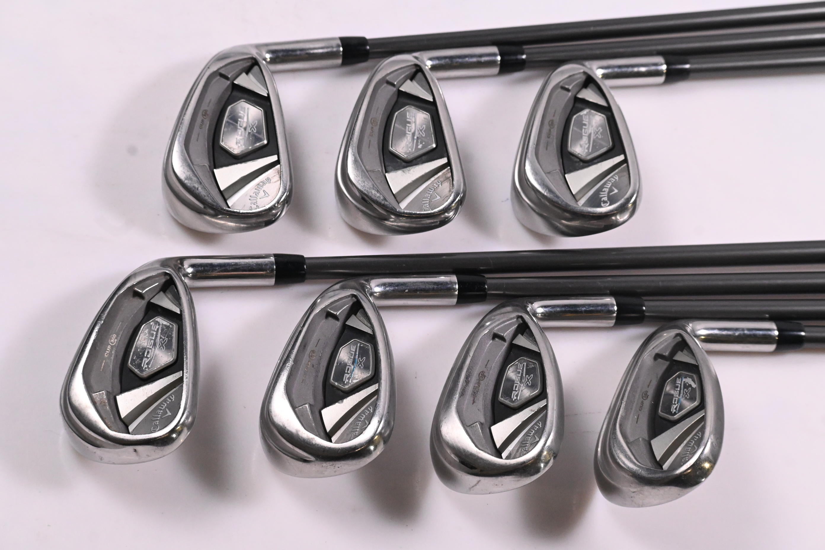 Callaway Rogue X Irons / 6-PW+GW+SW / Senior Flex Aldila Synergy 50 Shafts