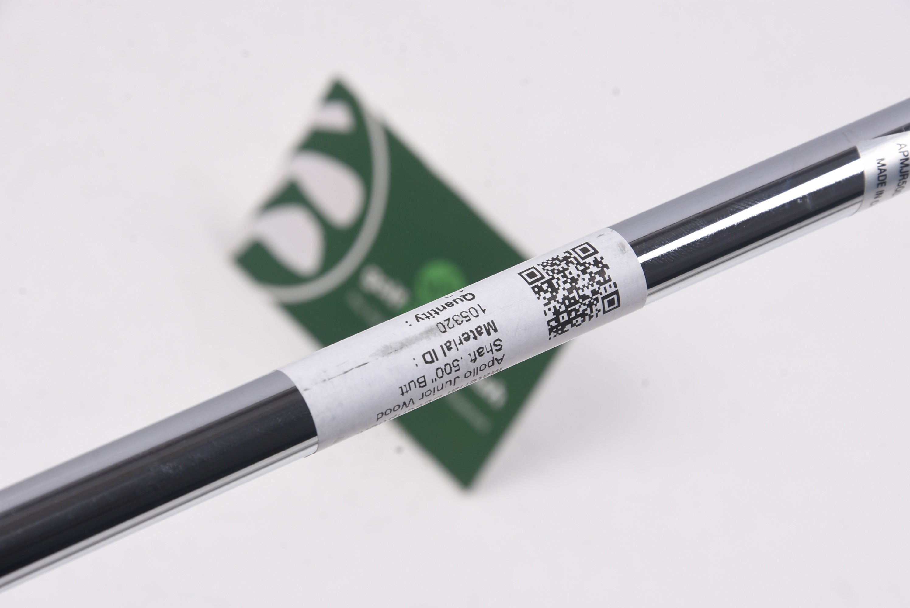 Apollo Junior Steel Wood Shaft / Junior Flex / 0.335" Tip / Uncut