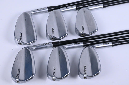 Ping i500 Irons / 6-PW+GW / Black Dot / Senior Flex Ping Alta CB AWT Shafts