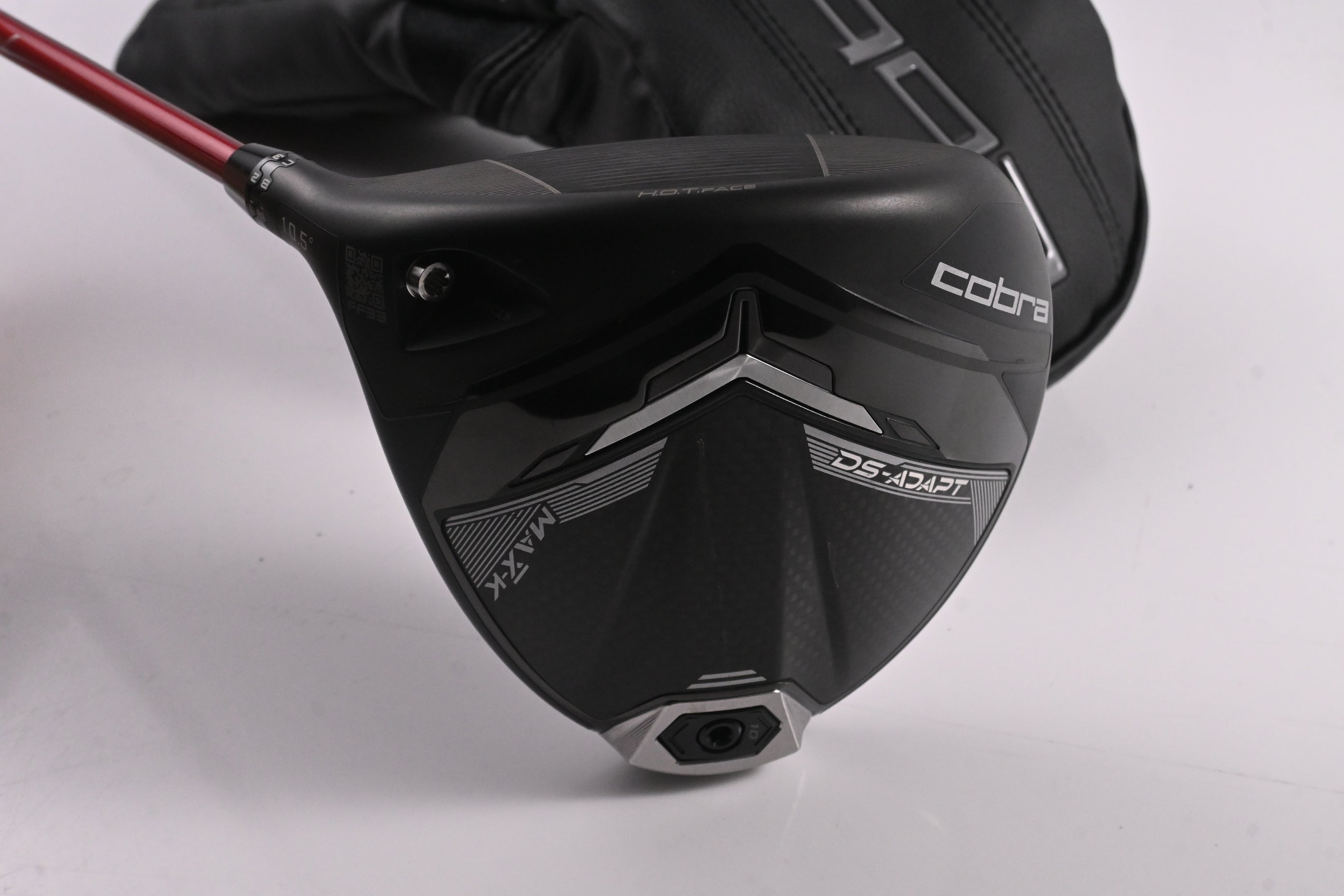 Left Hand Cobra DS-Adapt MAX-K Driver / 10.5 Degree / Stiff Flex Denali Red 50