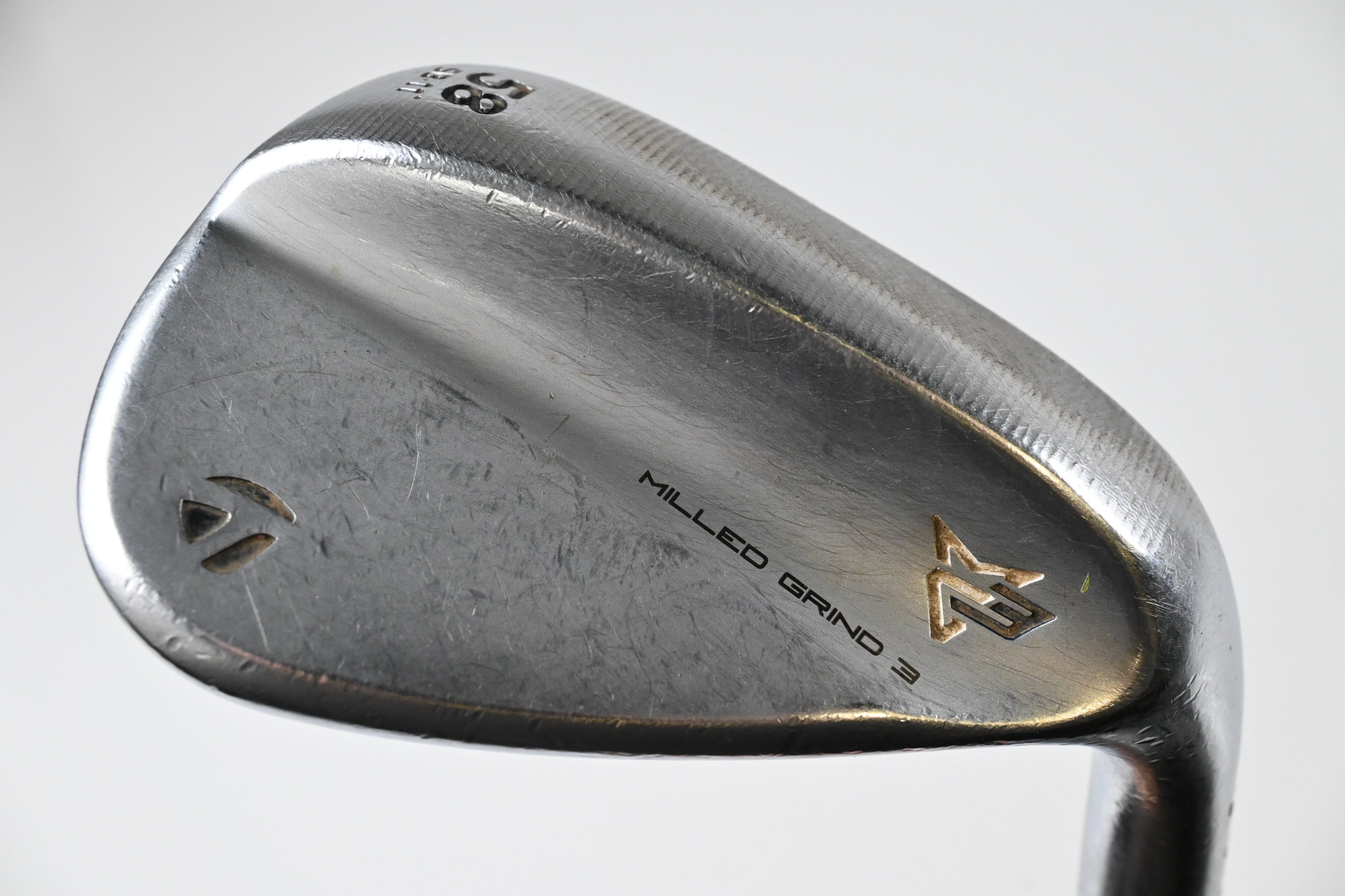 Taylormade Milled Grind 3 Chrome Lob Wedge / 58 Degree / Stiff Flex Dynamic Gold