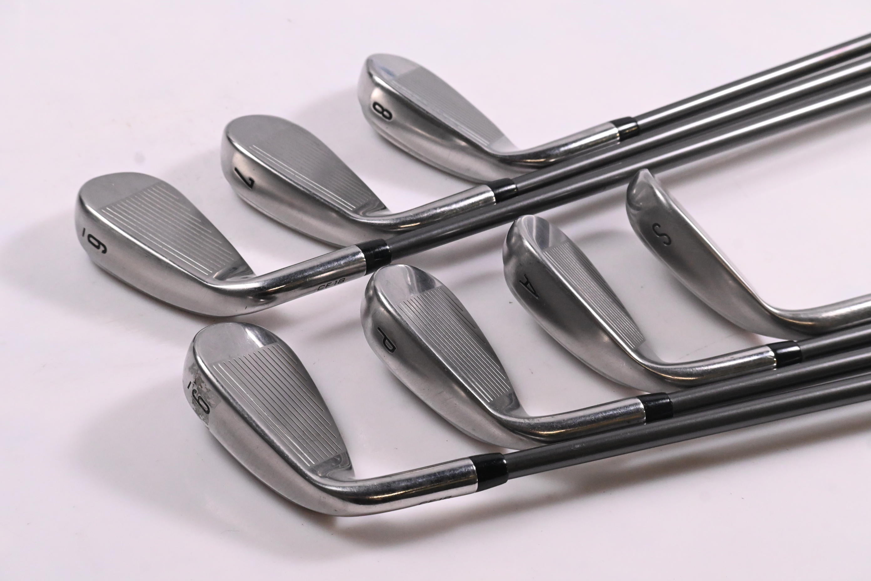 Callaway Rogue X Irons / 6-PW+GW+SW / Senior Flex Aldila Synergy 50 Shafts