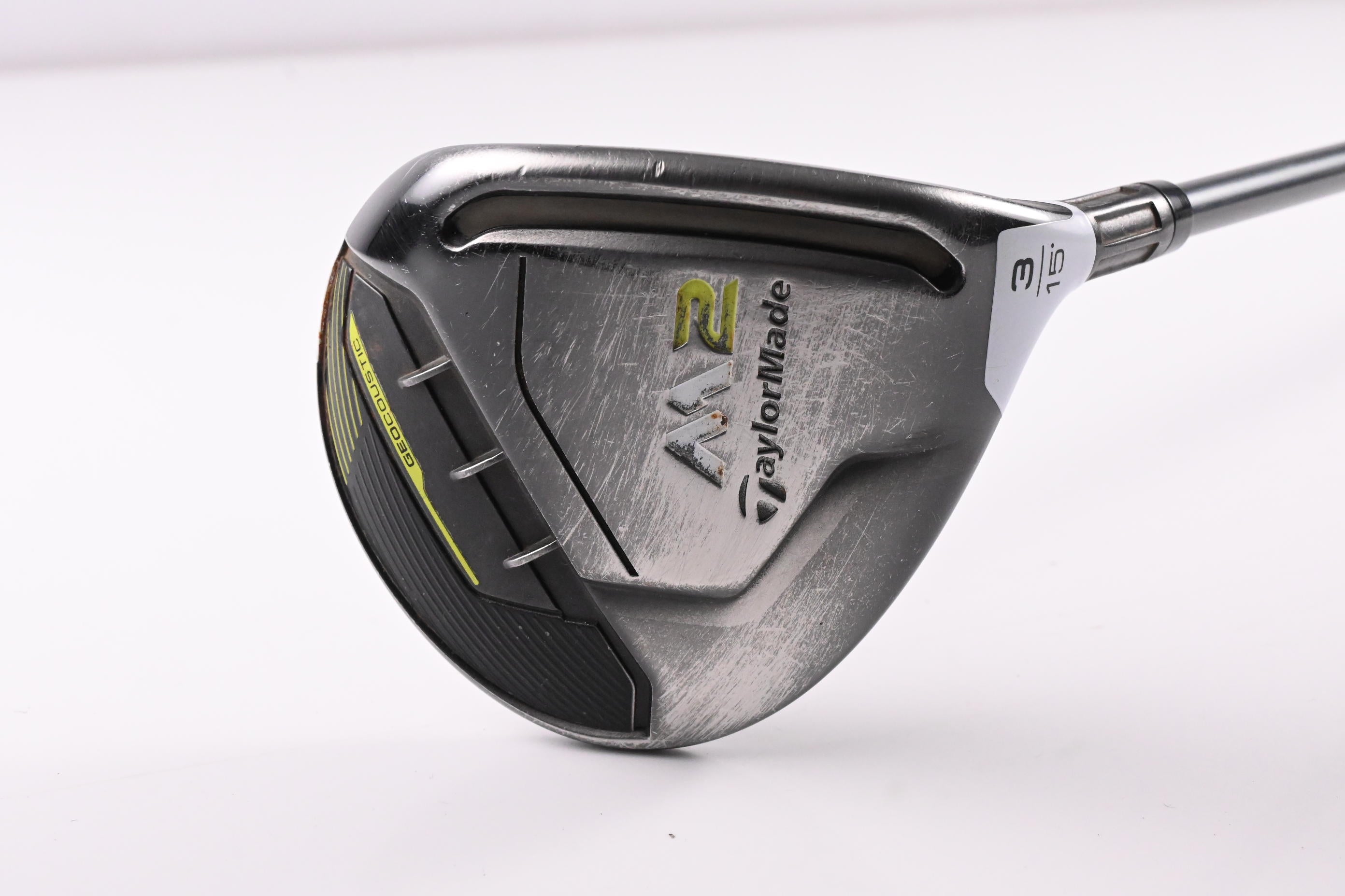 Taylormade M2 2017 #3 Wood / 15 Degree / Stiff Flex Taylormade M2 Reax 65 Shaft
