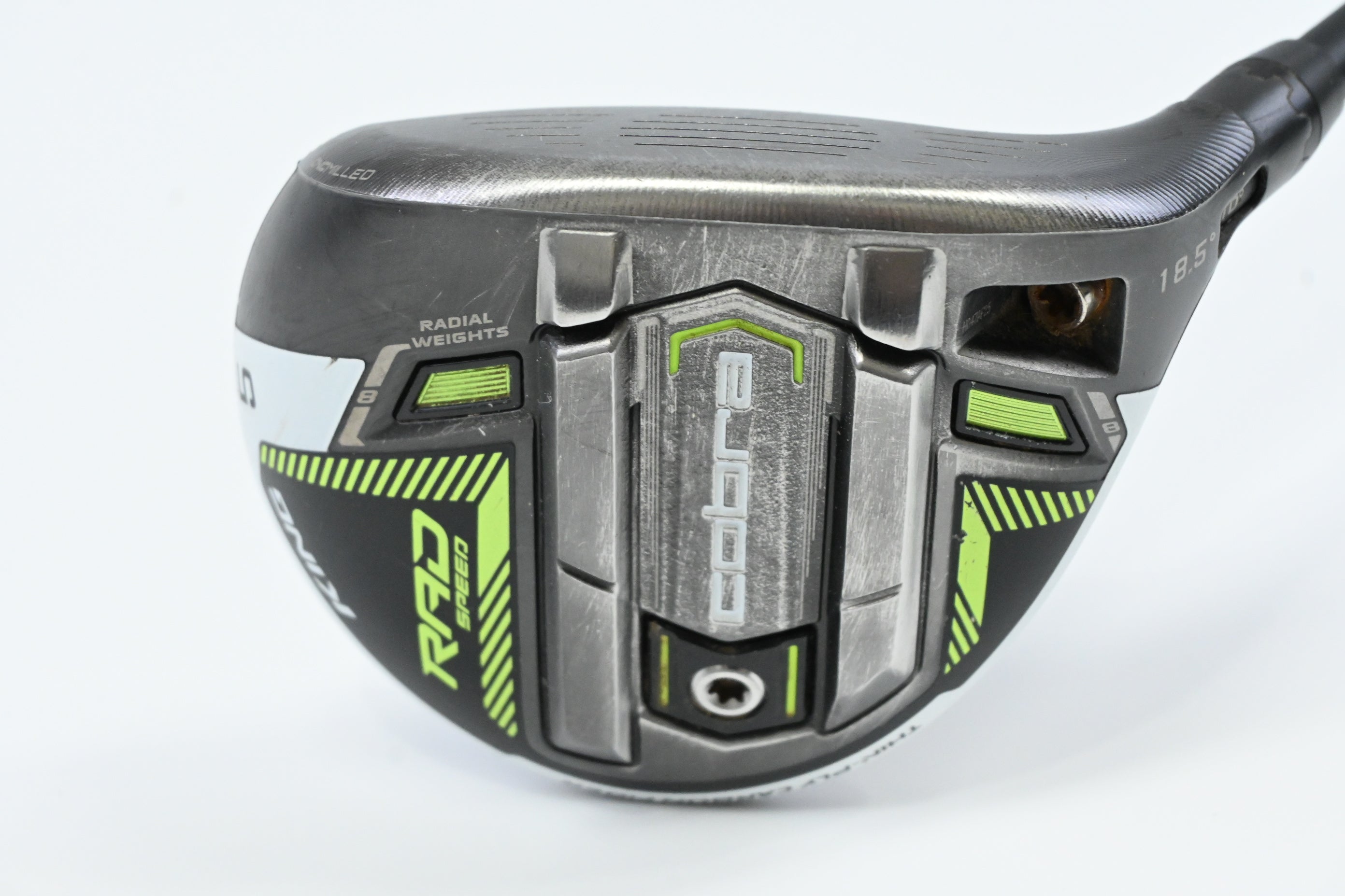 Cobra King Radspeed #5 Wood / 18.5 Degree / Regular Flex Fujikura Motore X F3 6