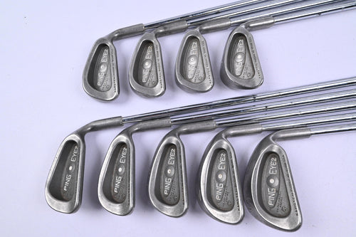 Ping Eye 2+ Irons / 3-PW+SW / White Dot / Stiff Flex Ping KT Shafts
