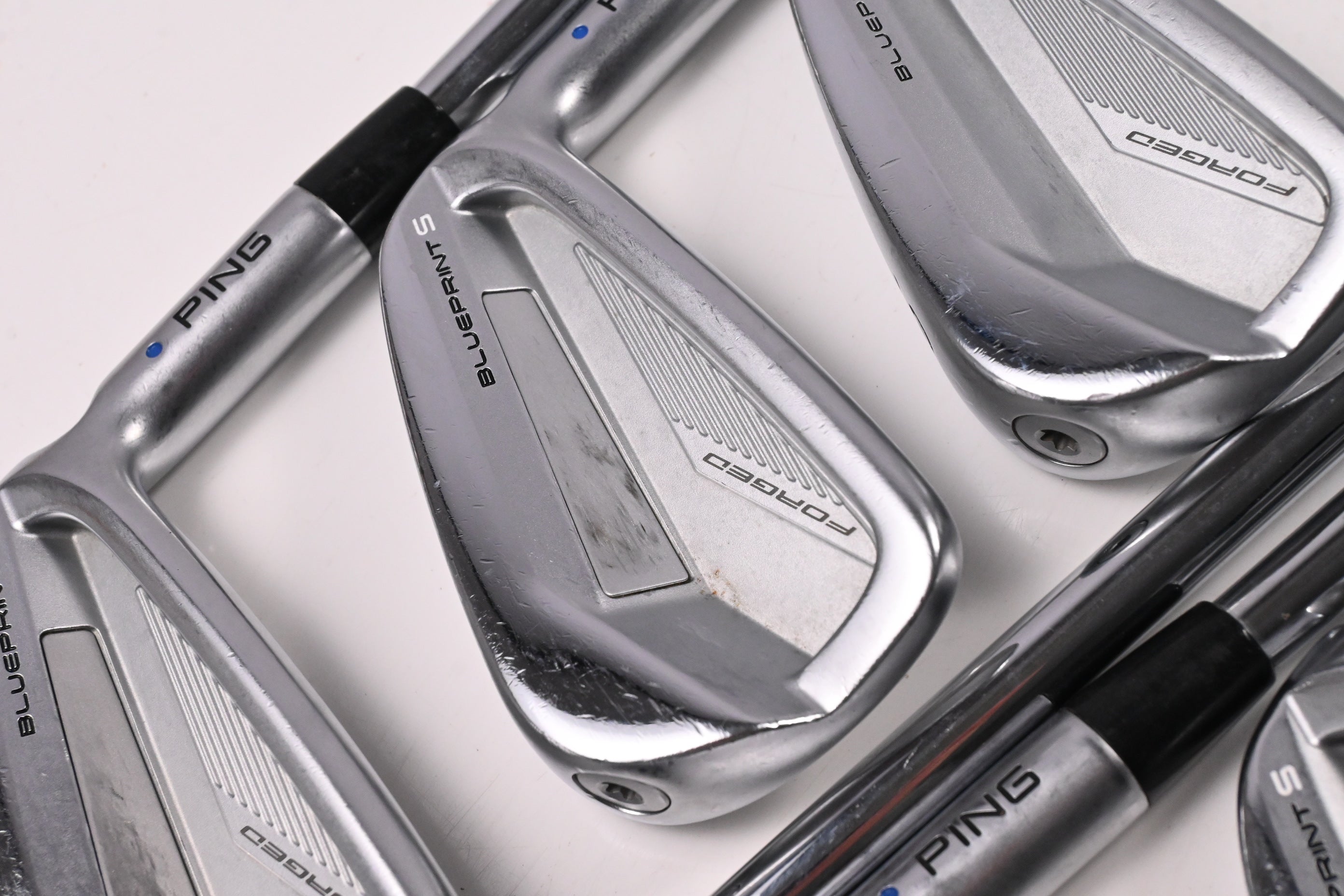 Ping Blueprint S Irons / 4-PW / Blue Dot / X-Flex N.S.Pro Modus3 Tour 105 Shafts