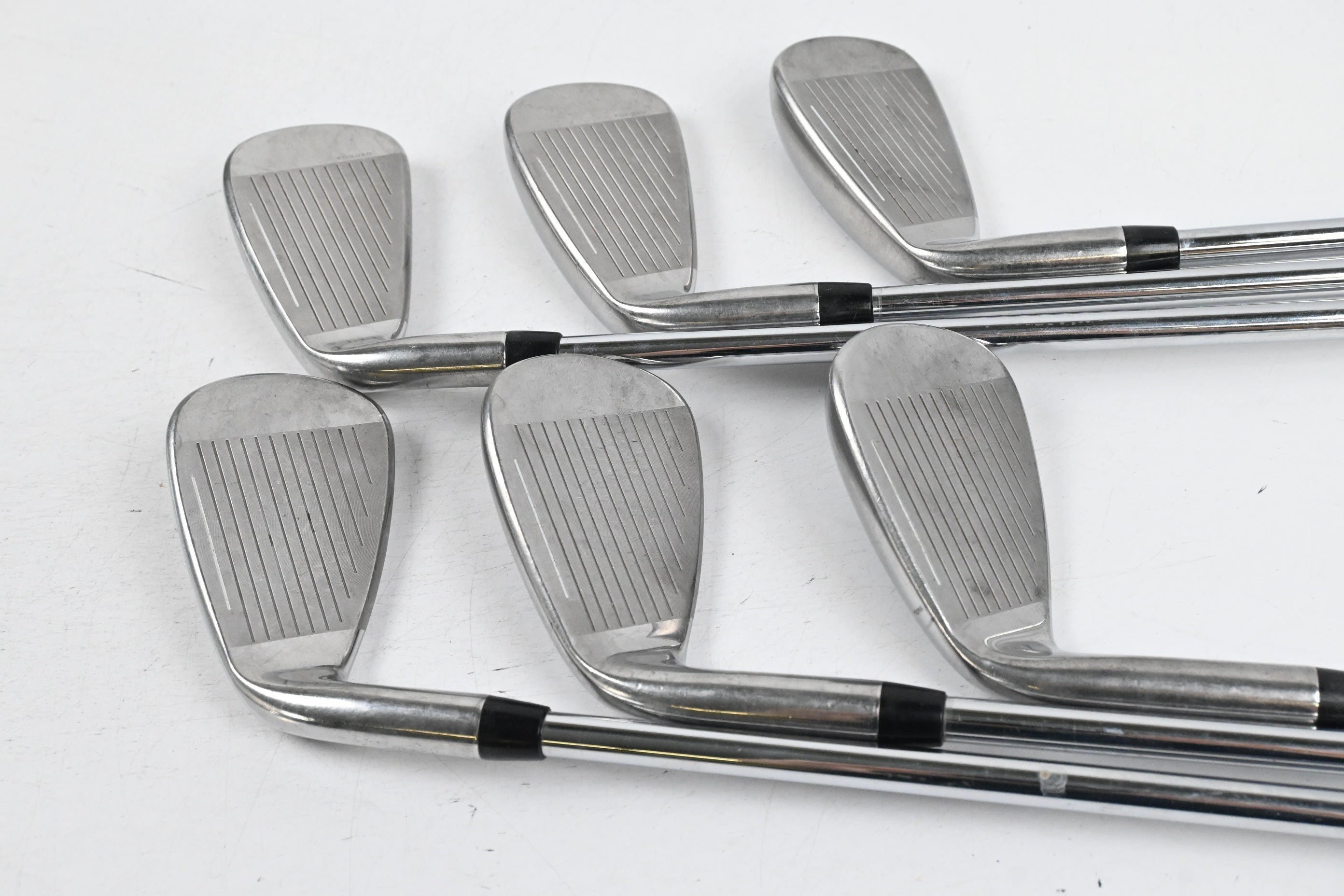 Cobra King F8 One Length Irons / 5-PW / Regular Flex True Temper One Flighted Shafts