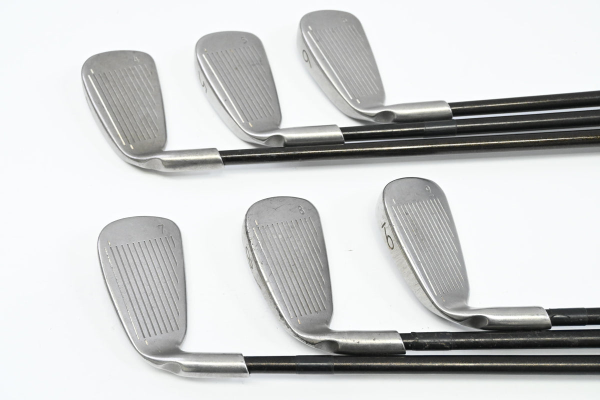 Ping i3 Irons / 4-9 / Black Dot / Stiff Flex Aldila Ping 350 Shafts