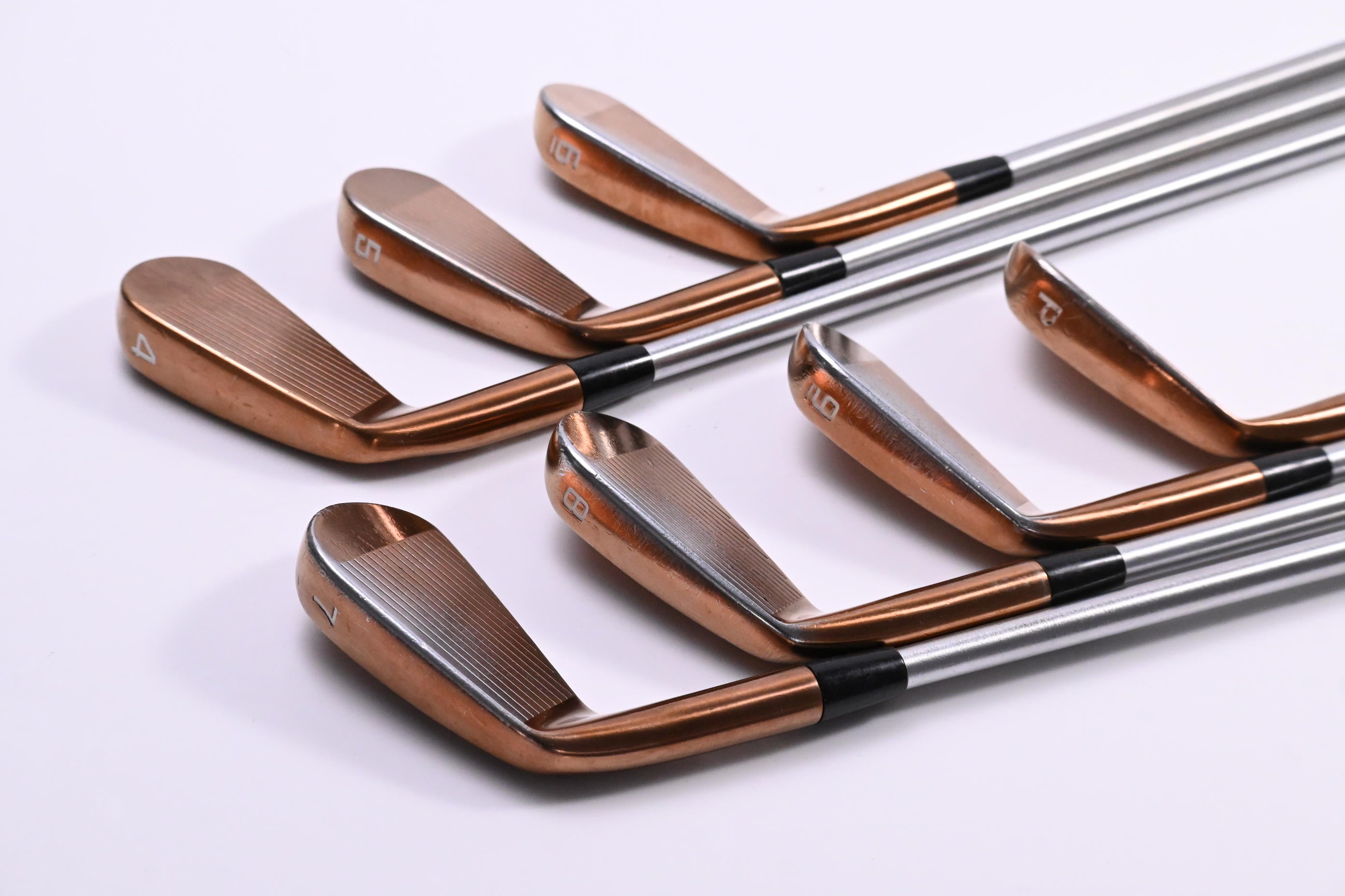Cobra King RF Forged MB Copper Irons / 4-PW / Stiff Flex KBS Tour C-Taper 120