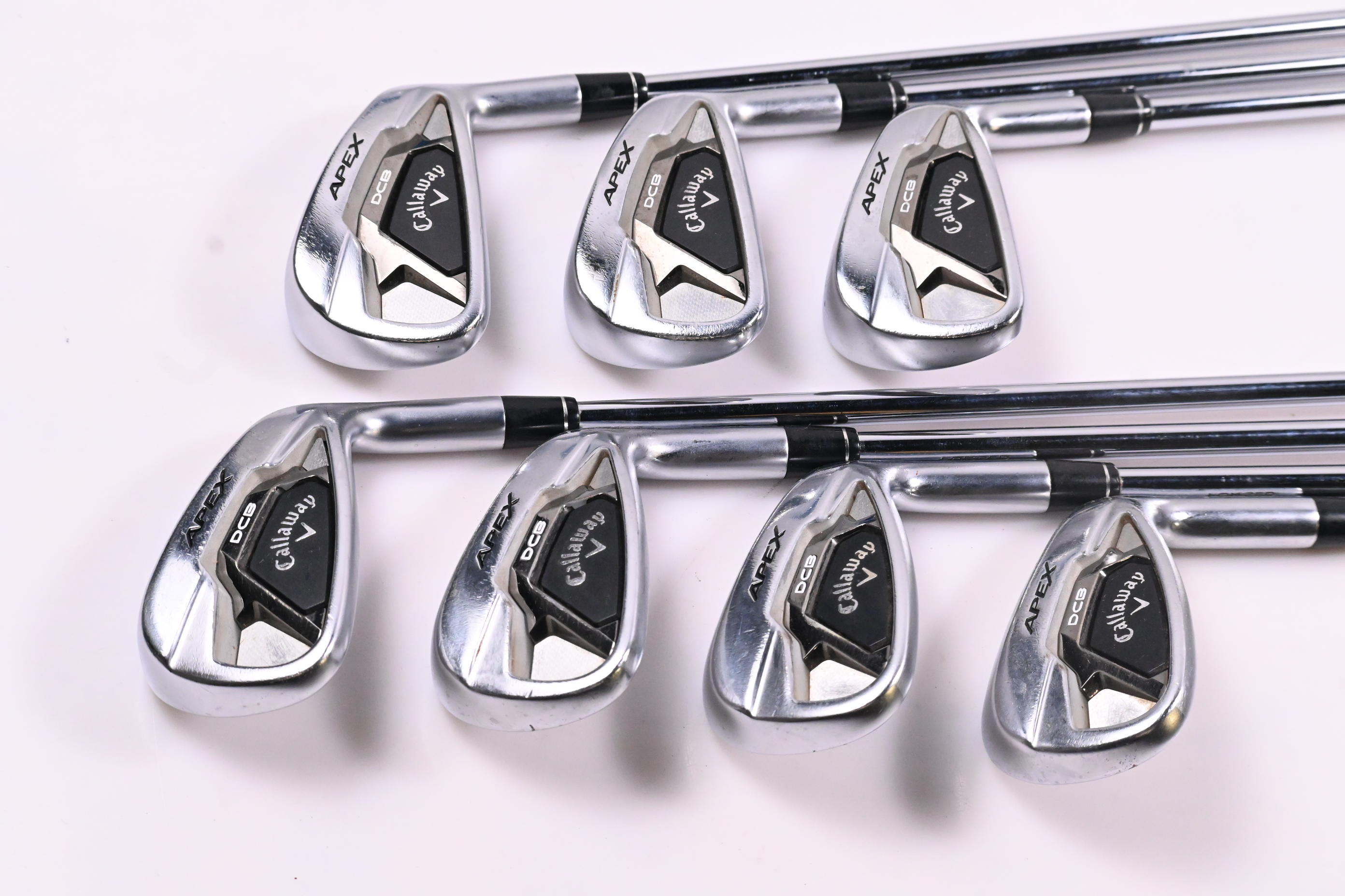 Callaway Apex DCB Irons / 5-PW+AW / Regular Flex Elevate ETS 95 Shafts