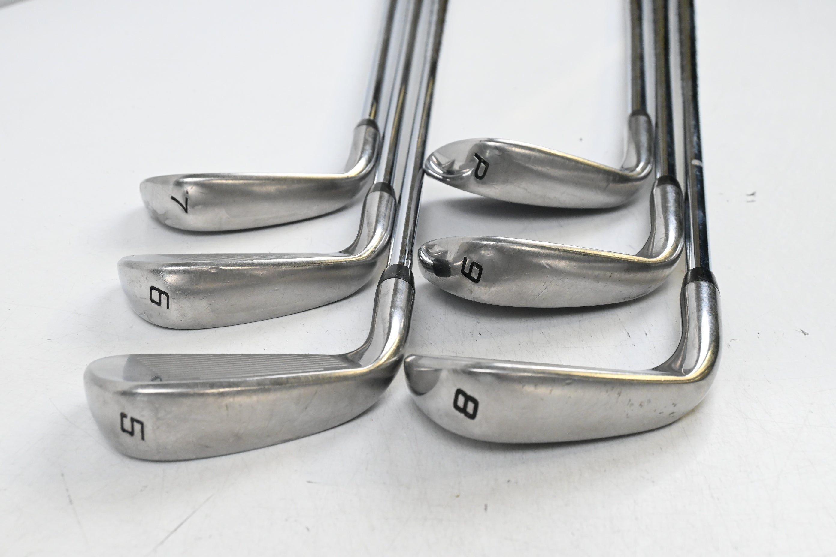 Cobra King F8 One Length Irons / 5-PW / Regular Flex True Temper One Flighted Shafts