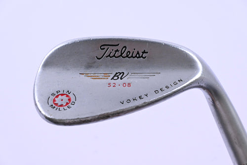 Titleist Vokey Spin Milled 2009 Gap Wedge / 52 Degree / Wedge Flex Vokey Design