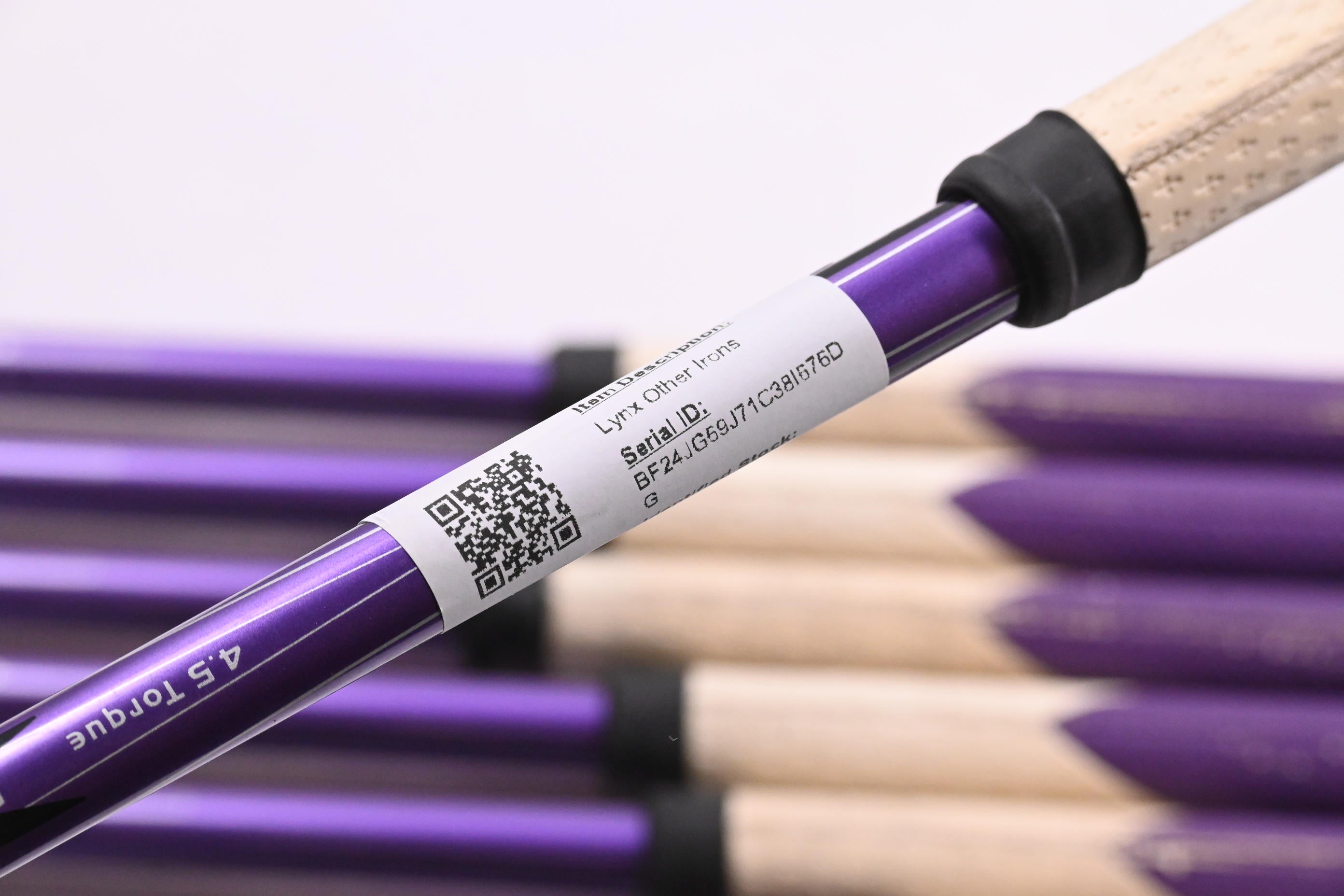 Ladies Lynx Crystal Irons / 5-PW+SW / Ladies Flex Lynx 45 Shafts