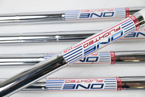 Cobra King F8 One Length Irons / 5-PW / Regular Flex True Temper One Flighted Shafts
