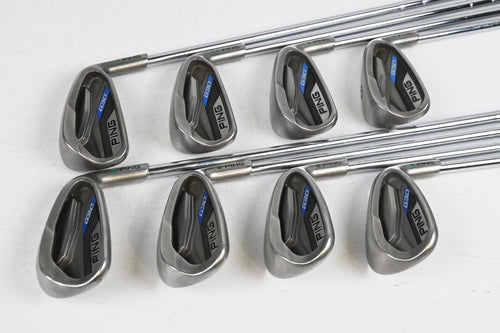 Ping G30 Irons / 5-PW+GW+SW / Green Dot / Senior Flex Ping CFS Shafts