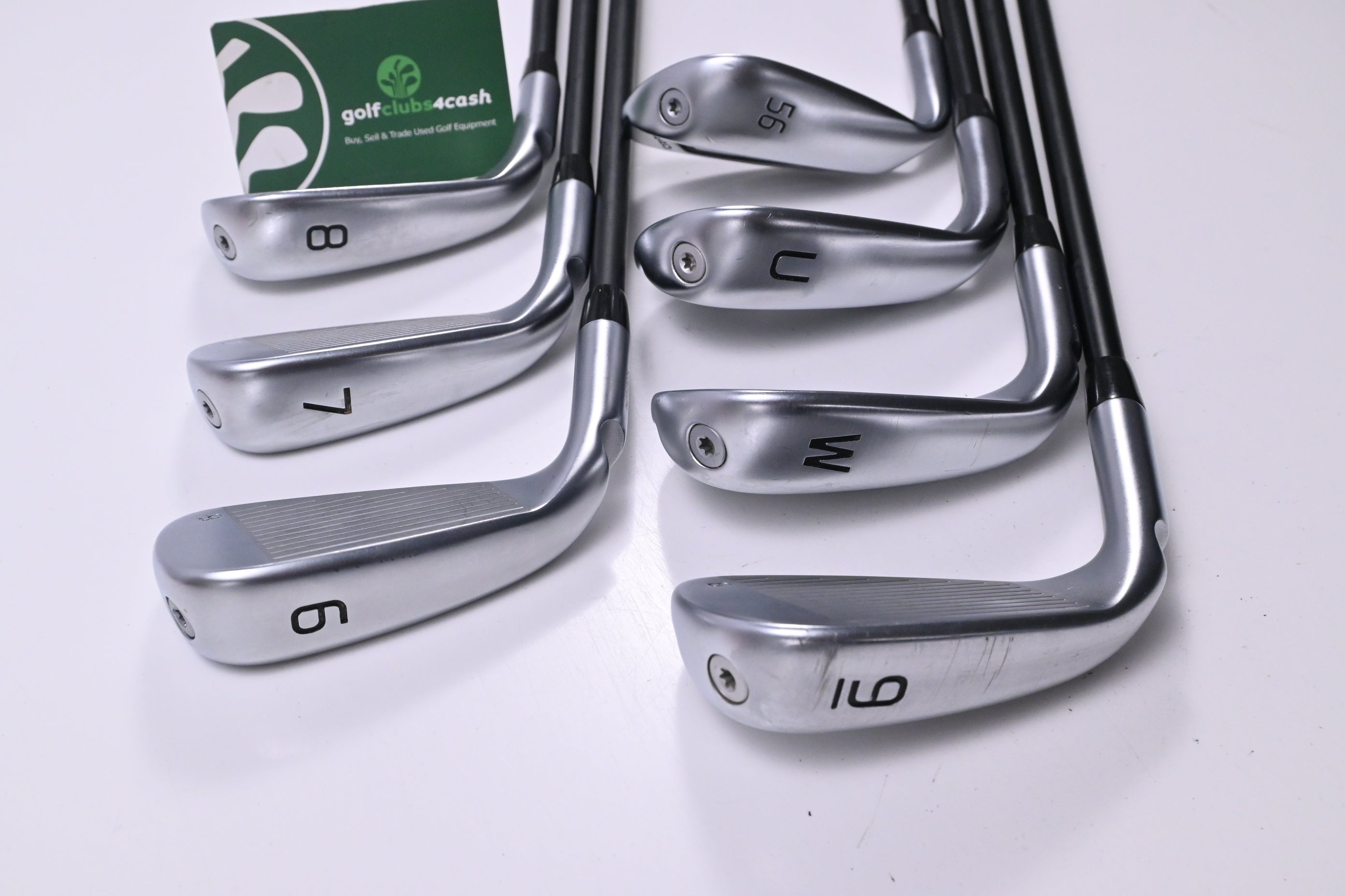 Ping G440 Irons / 6-PW+UW+56° / Green Dot / Senior Flex Ping Alta CB Blue AWT
