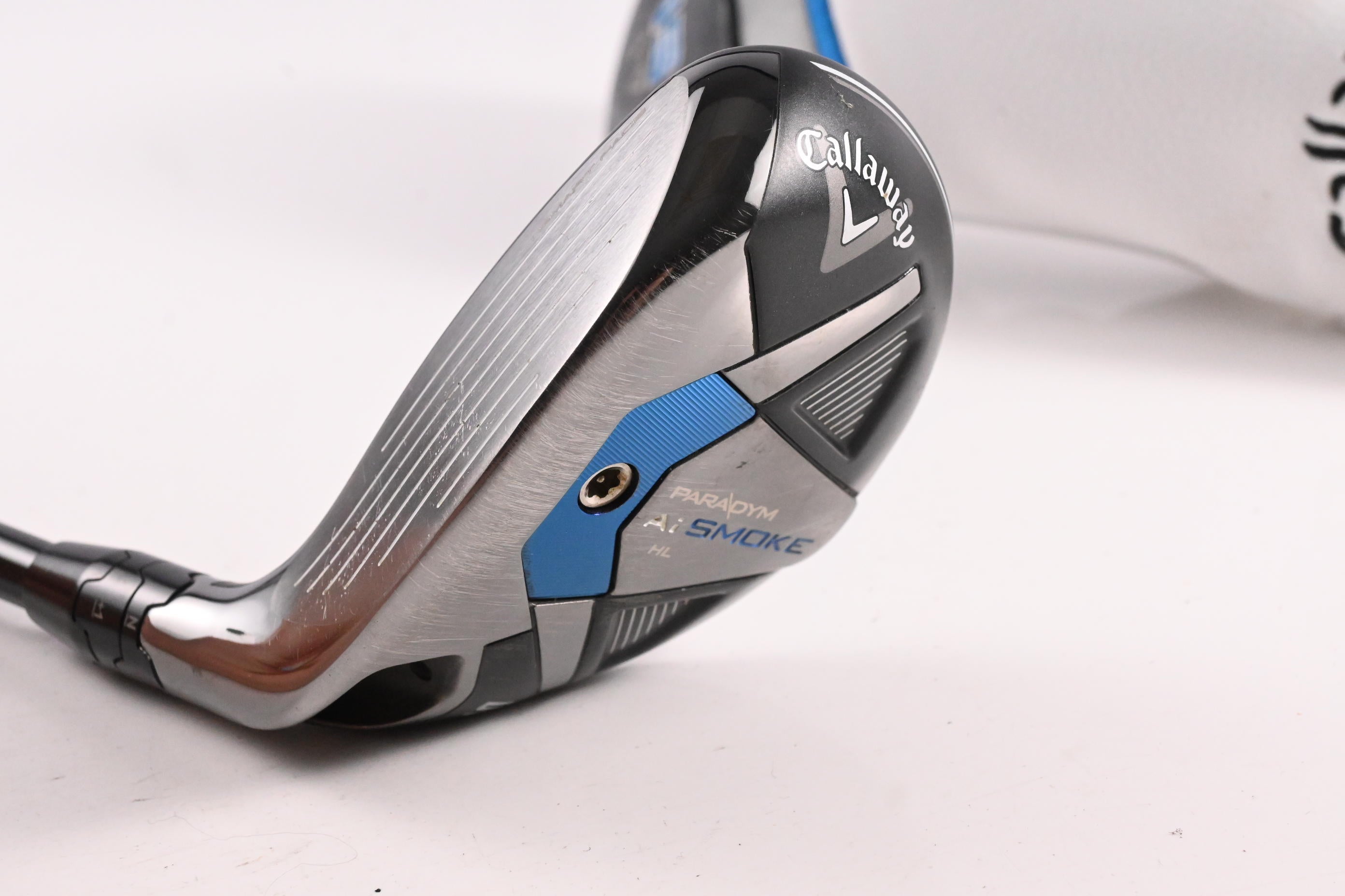 Left Hand Callaway Paradym Ai Smoke HL #5 Hybrid / 24 Degree / Senior Flex Shaft