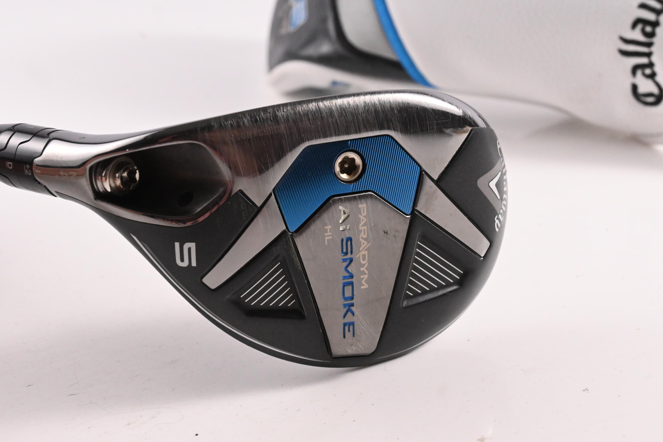 Left Hand Callaway Paradym Ai Smoke HL #5 Hybrid / 24 Degree / Senior Flex Shaft