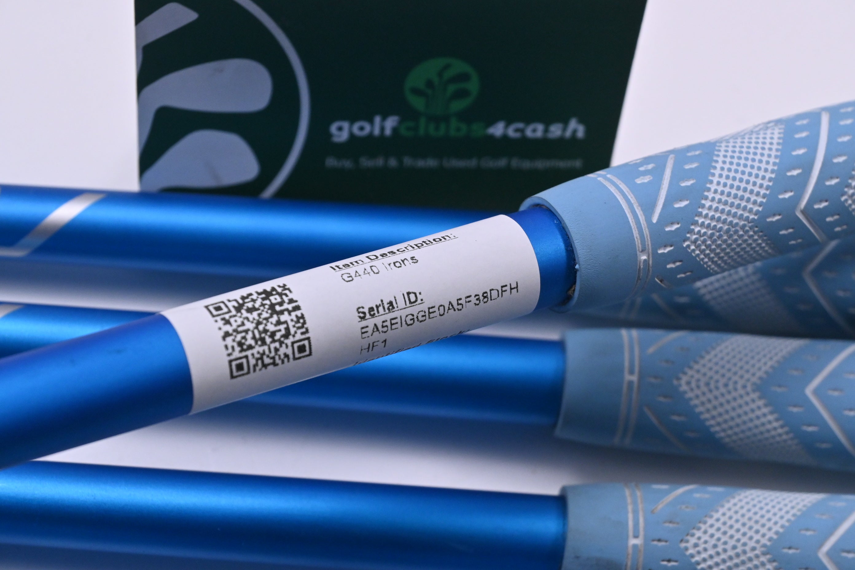 Ping G440 Irons / 6-PW+UW+56° / Green Dot / Senior Flex Ping Alta CB Blue AWT