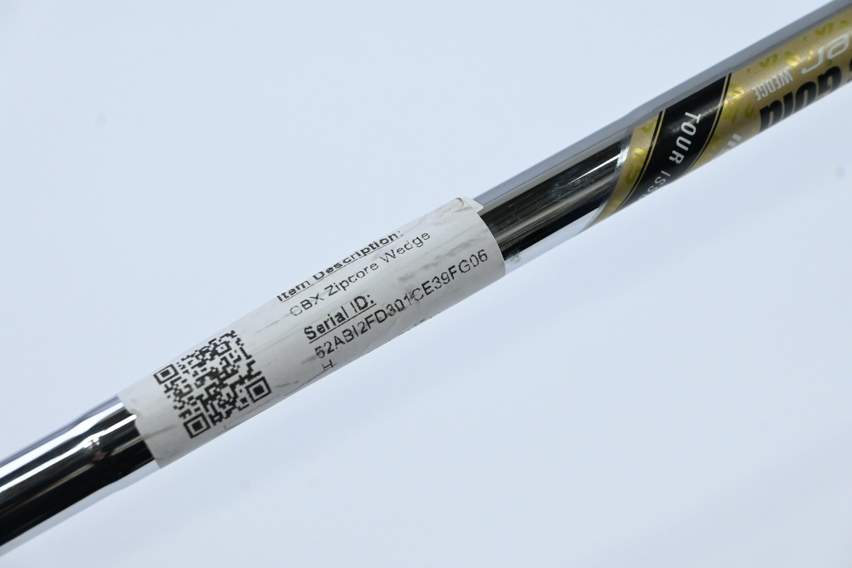 Cleveland CBX Zipcore Lob Wedge / 58 Degree / Wedge Flex Dynamic Gold Spinner