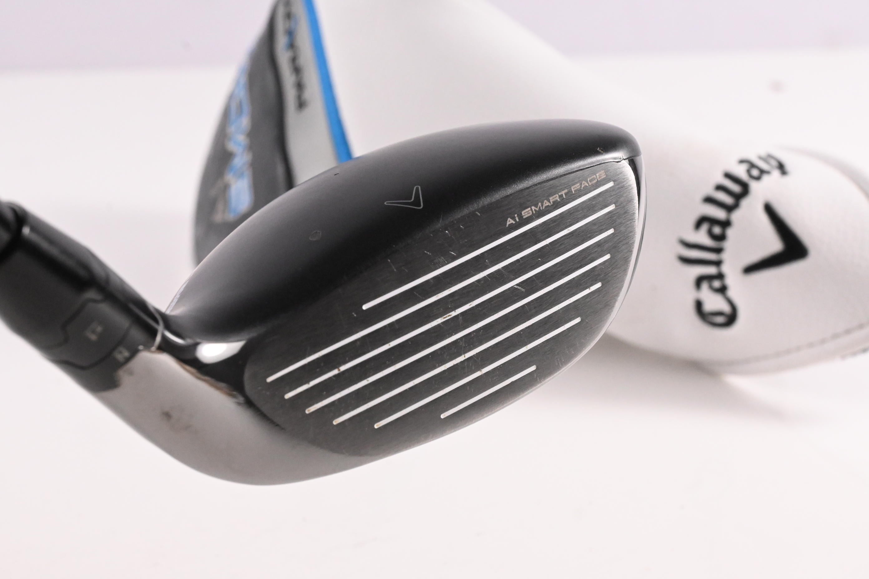 Left Hand Callaway Paradym Ai Smoke HL #5 Hybrid / 24 Degree / Senior Flex Shaft