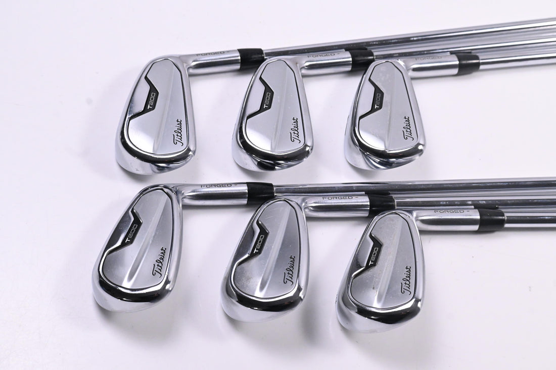 Titleist T200 2021 Irons / 5-PW / Stiff Flex AMT Black S300 Shafts